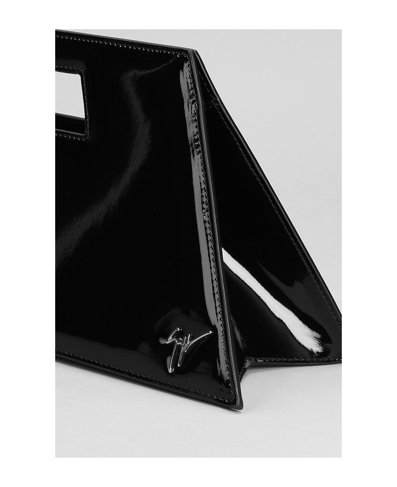 Giuseppe Zanotti Meloee Hand Bag In Black Leather - black