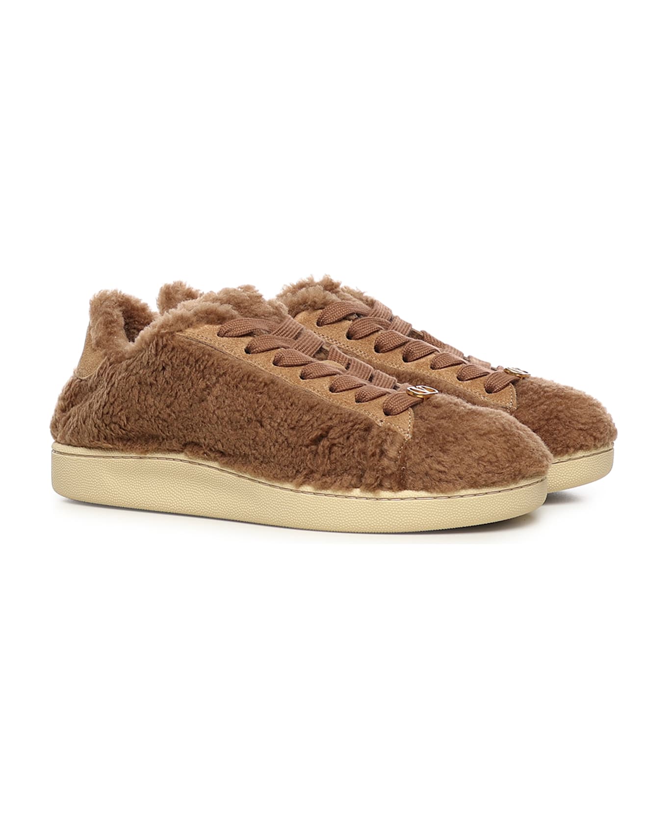 Valentino Garavani Royco Vlogo Sneakers - Beige