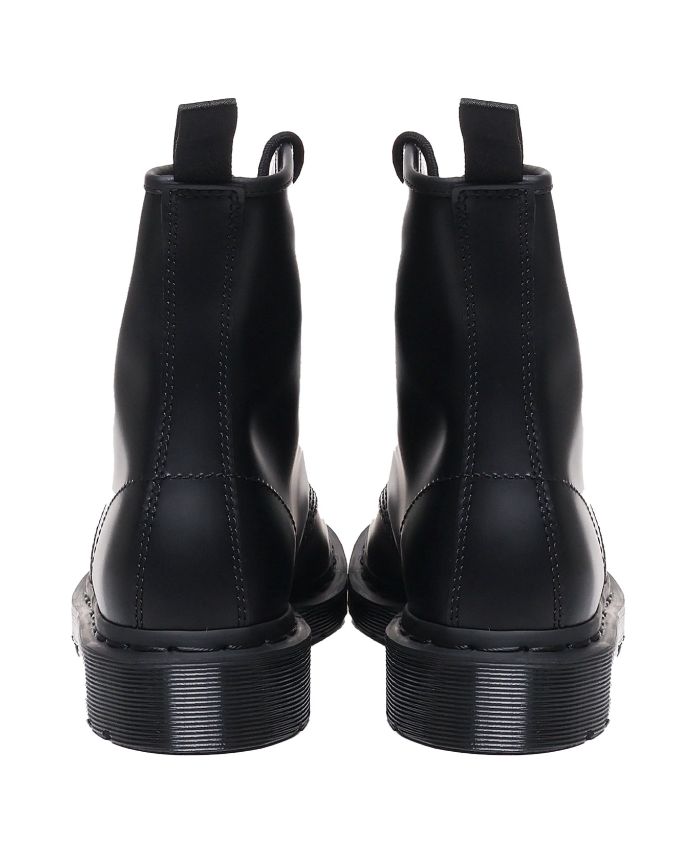 Dr. Martens Mono 1460 Leather Boots - Black Smooth