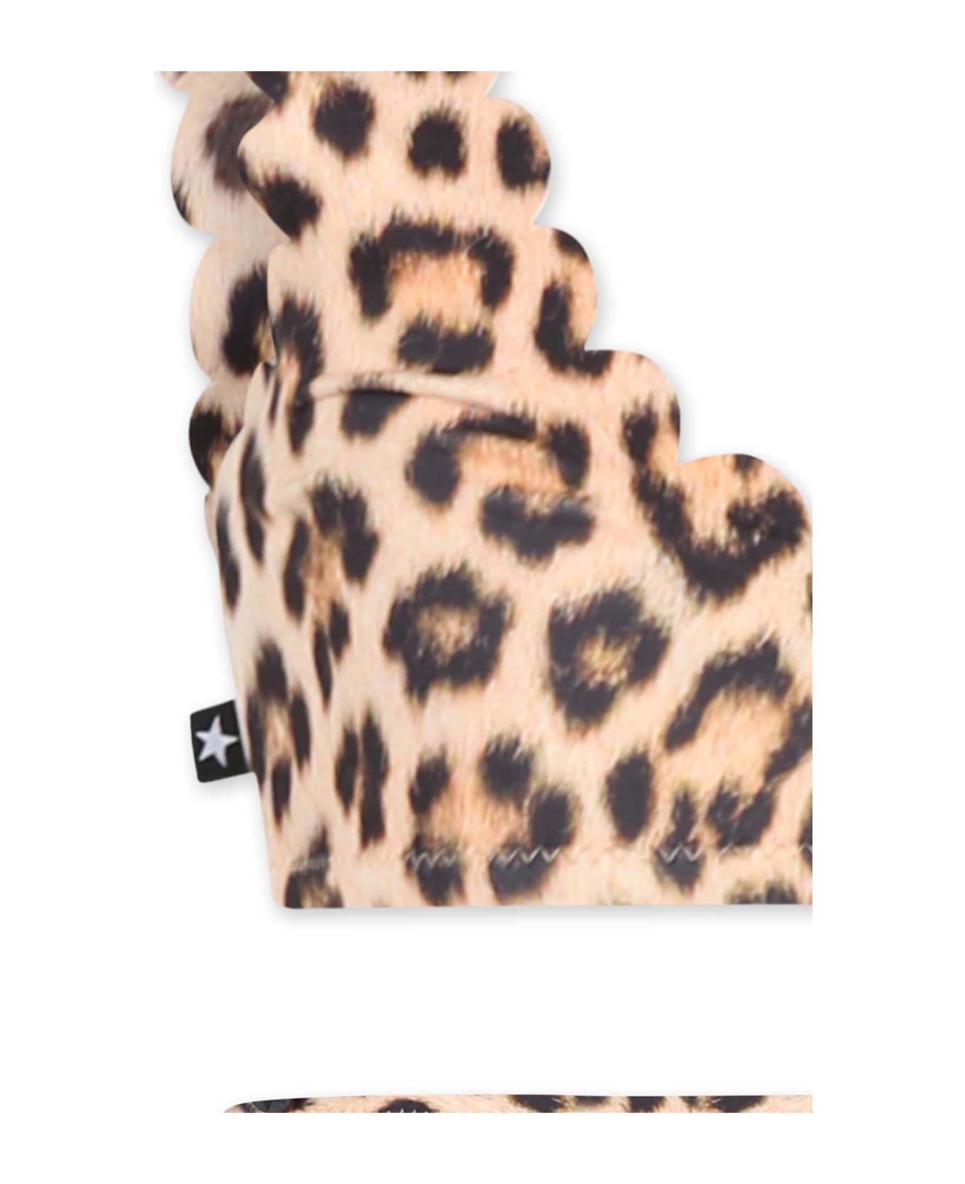 Molo Brown Bikini For Girl With Spotted Print - Brown