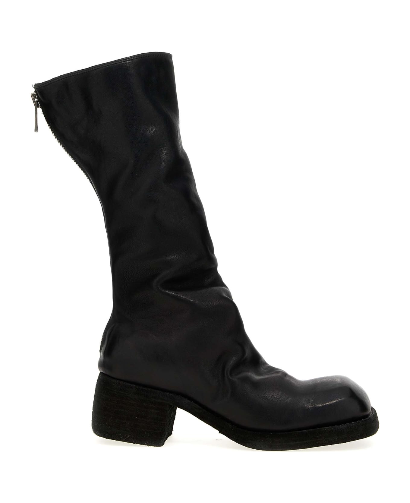Guidi '9089' Ankle Boots - Black   ブーツ