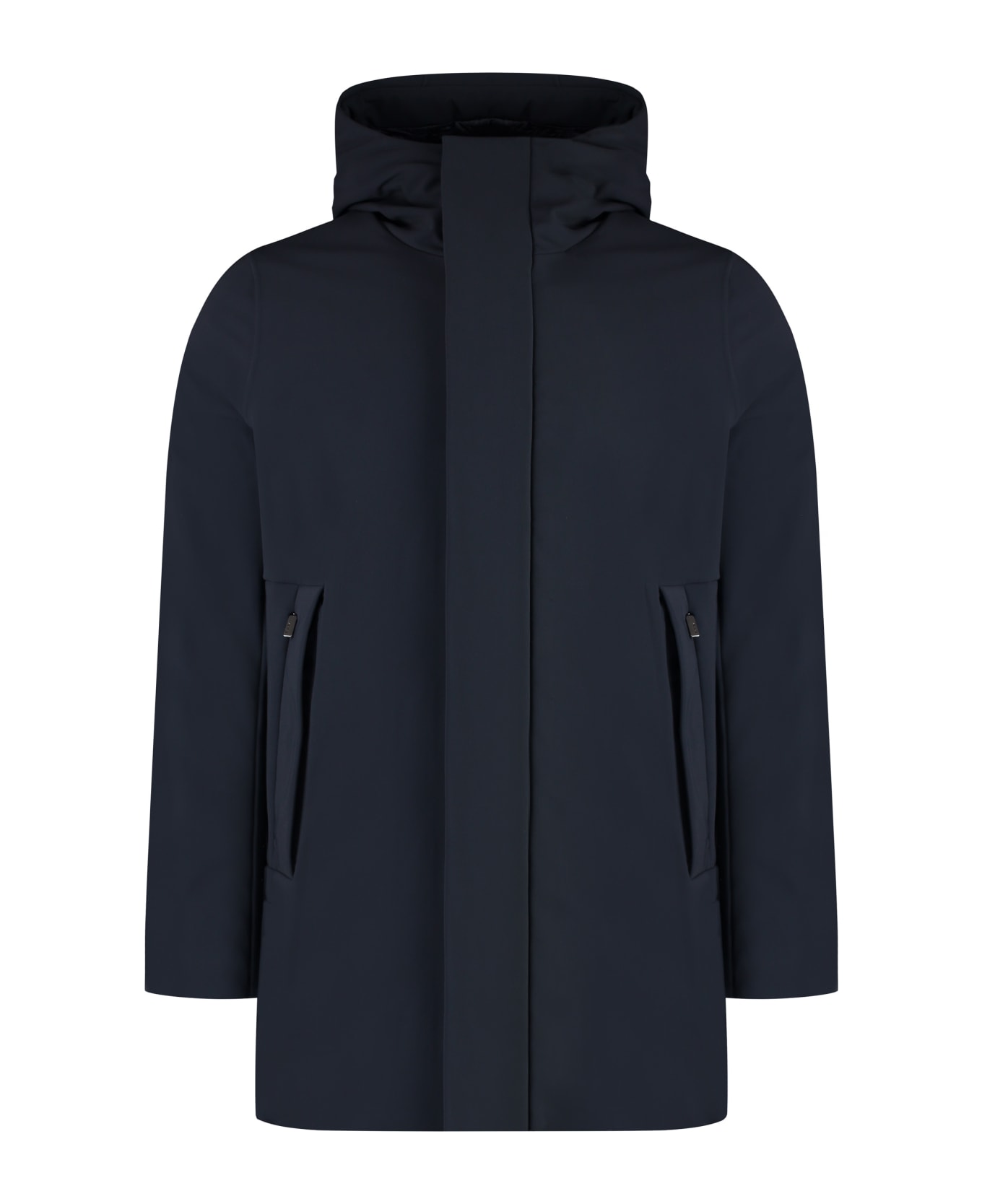 RRD - Roberto Ricci Design Eskimo Technical Fabric Parka - blue