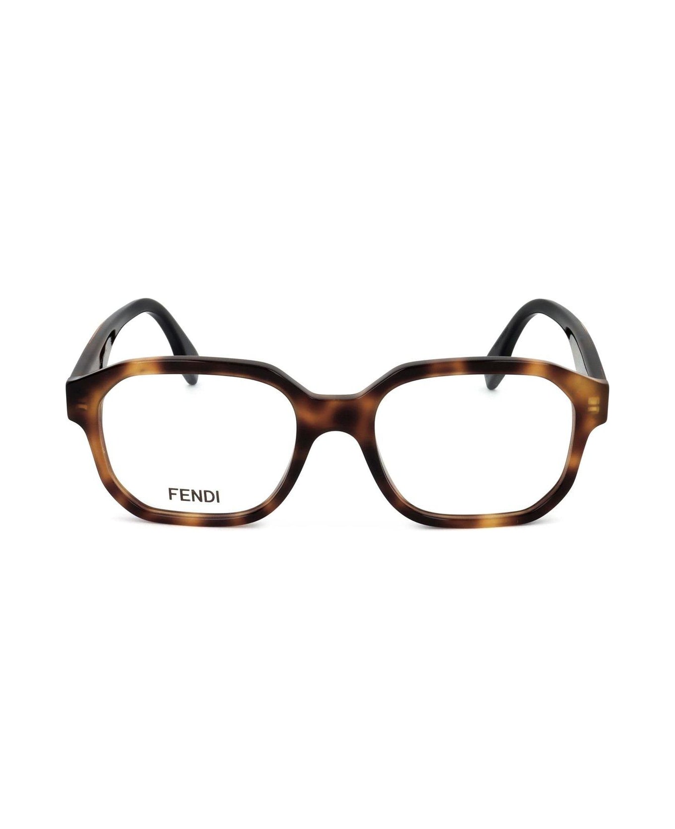 Fendi Eyewear Geometric Frame Glasses - 053