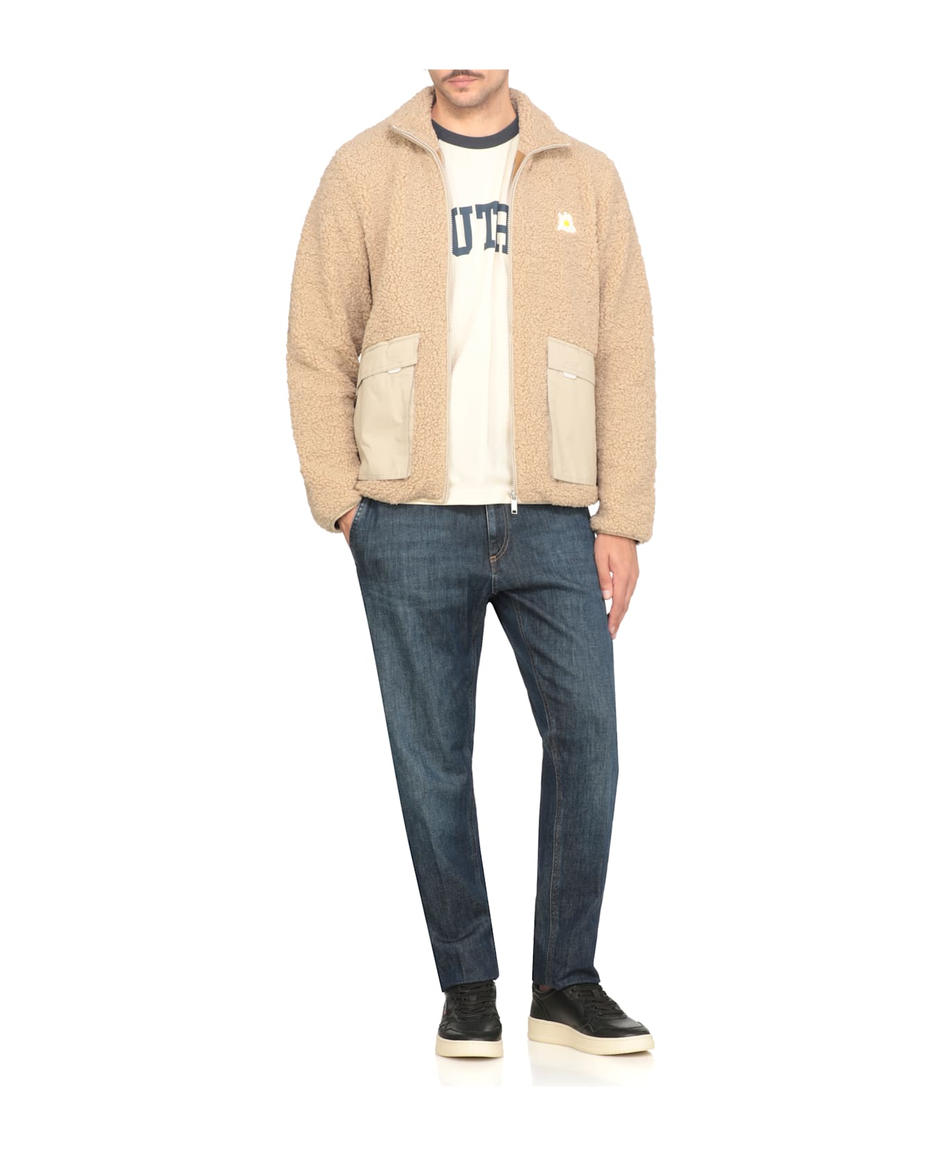 Autry Teddy Jacket - Beige