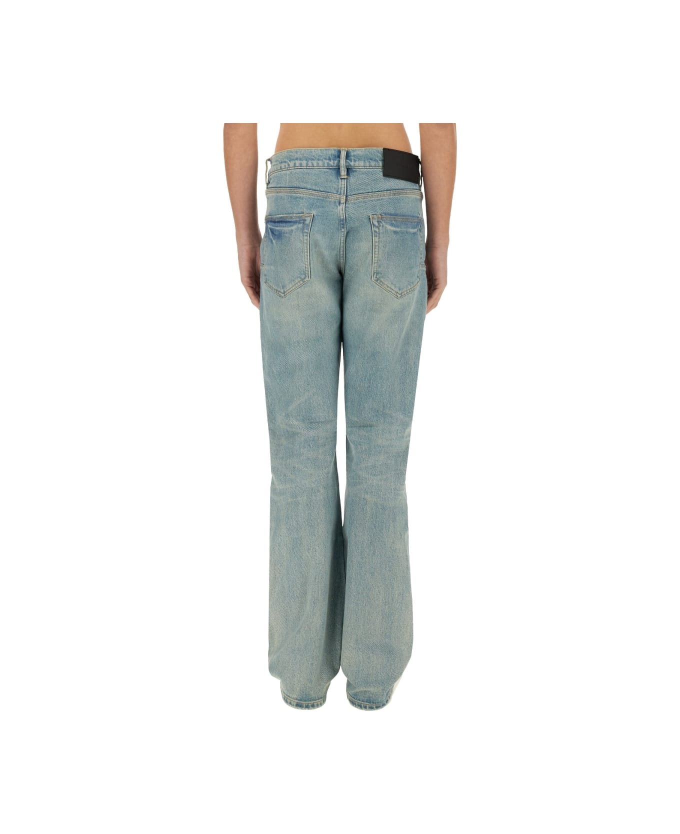 Purple Brand "coated Flare" Jeans - DENIM
