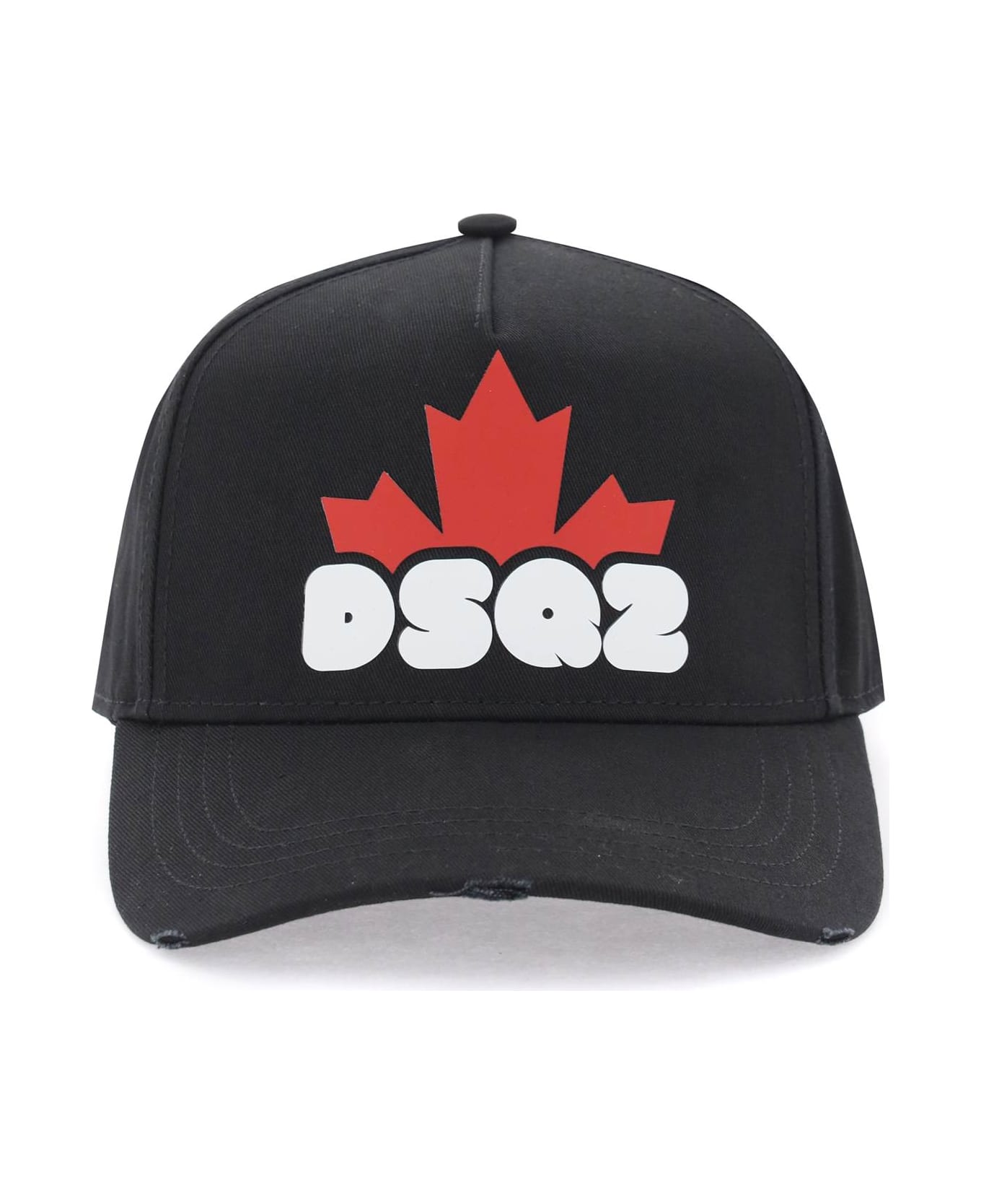 Dsquared2 Dsq2 Baseball Cap - BLACK (Black)
