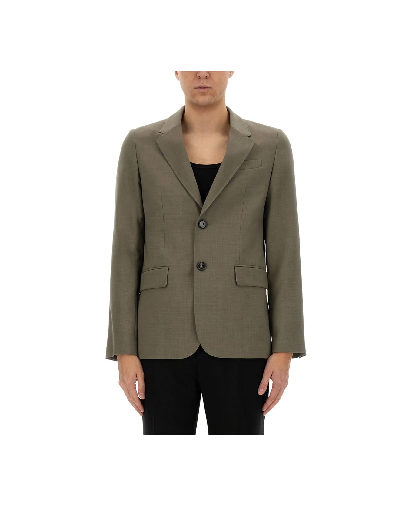 Ami Alexandre Mattiussi Two-button Jacket - GREEN