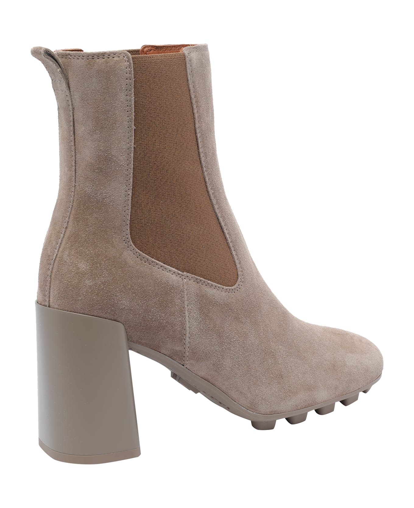 Hogan Pump Booties - Brown