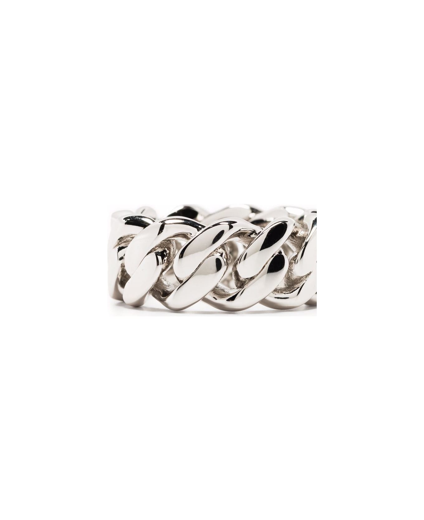 Darkai White Cuban Ring - Bbxxl Silver
