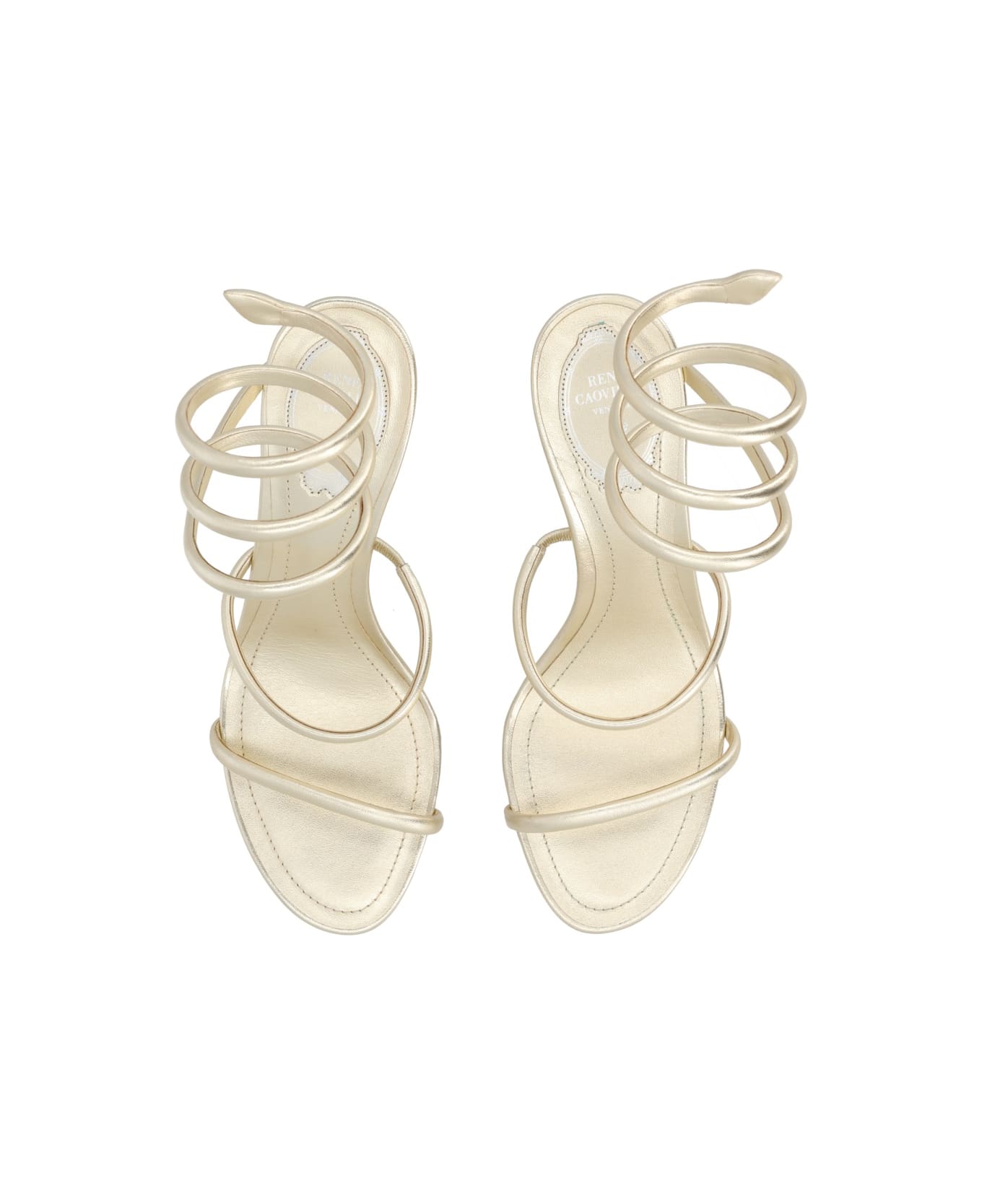 René Caovilla Sandalo "cleo" - GOLD