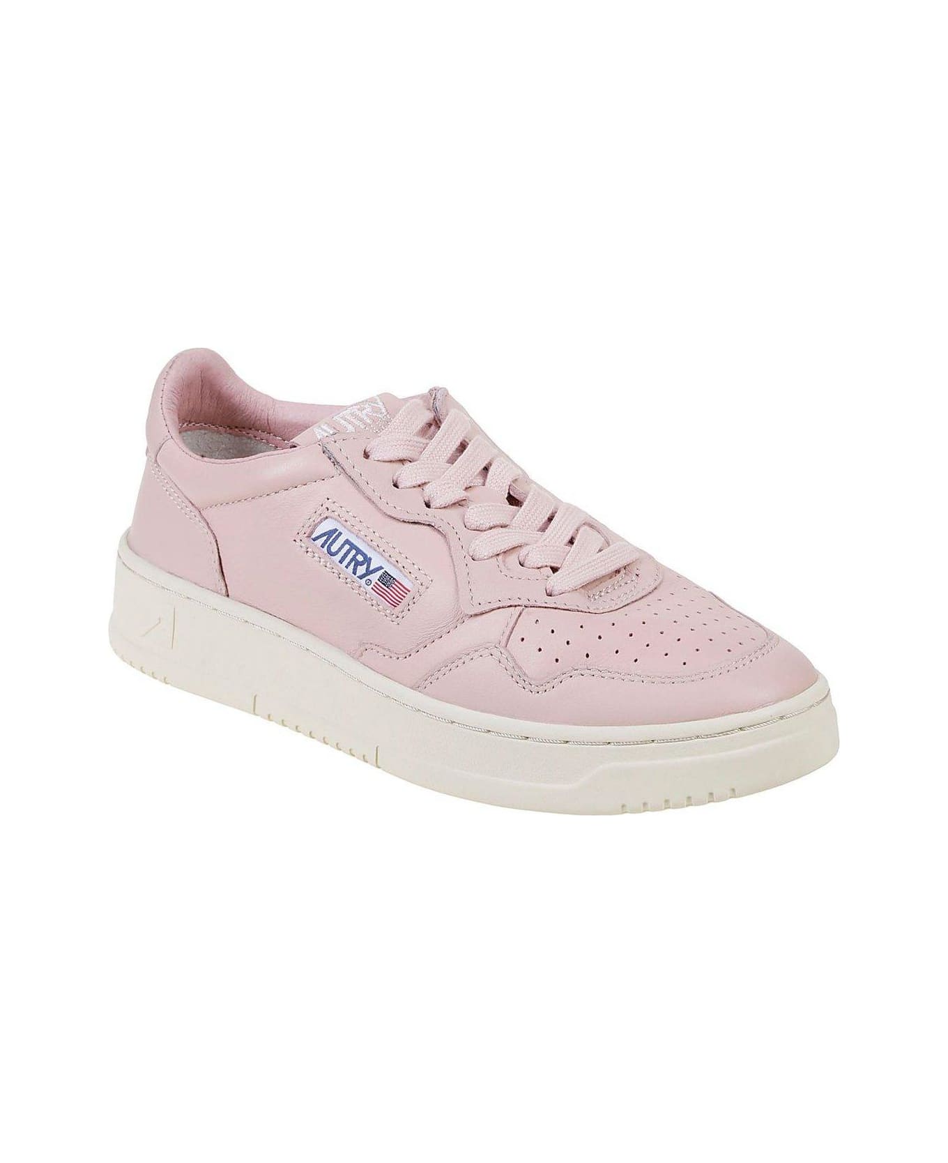 Autry Lace-up Sneakers - Rose