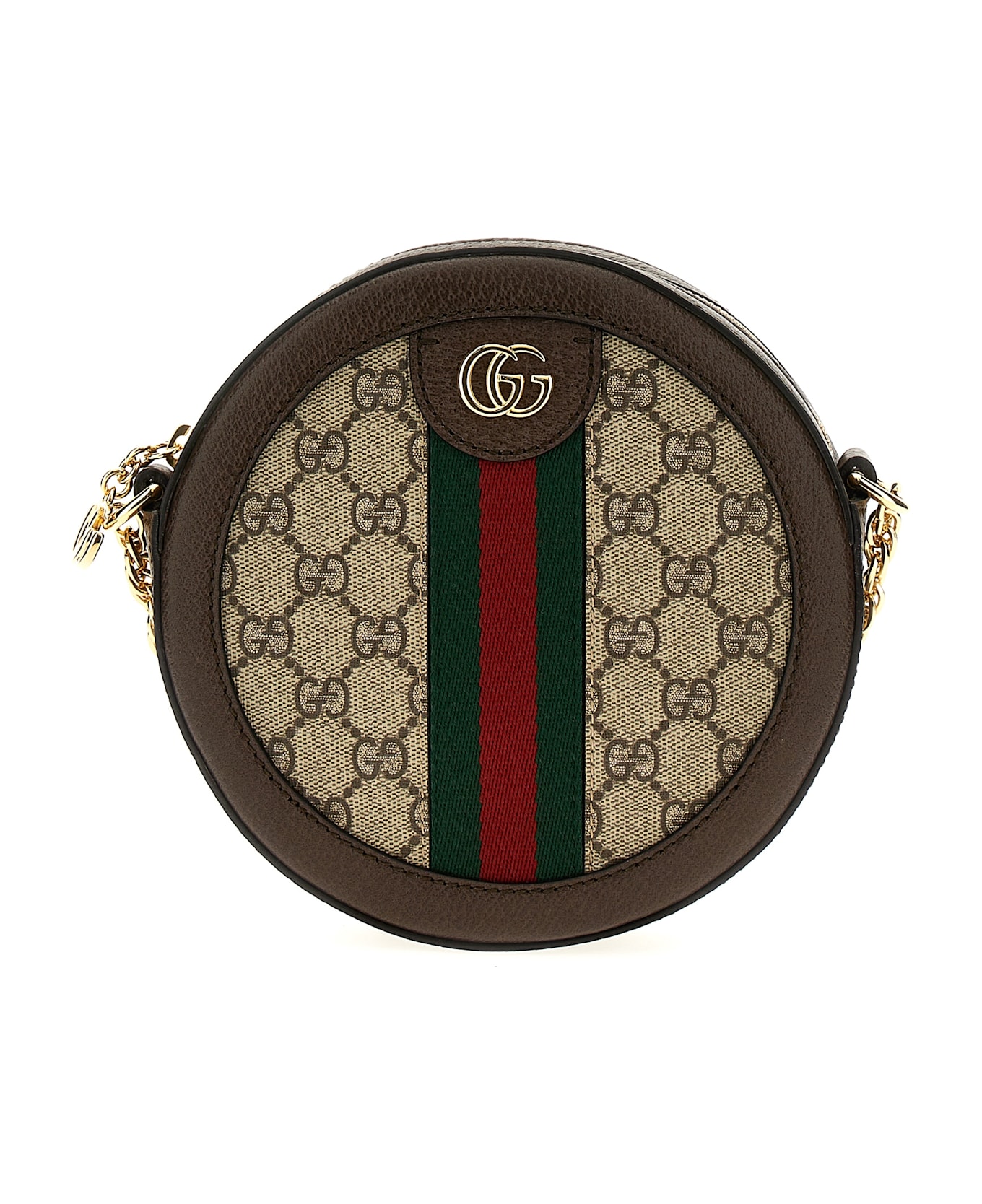 Gucci 'ophidia' Crossbody Bag - Brown