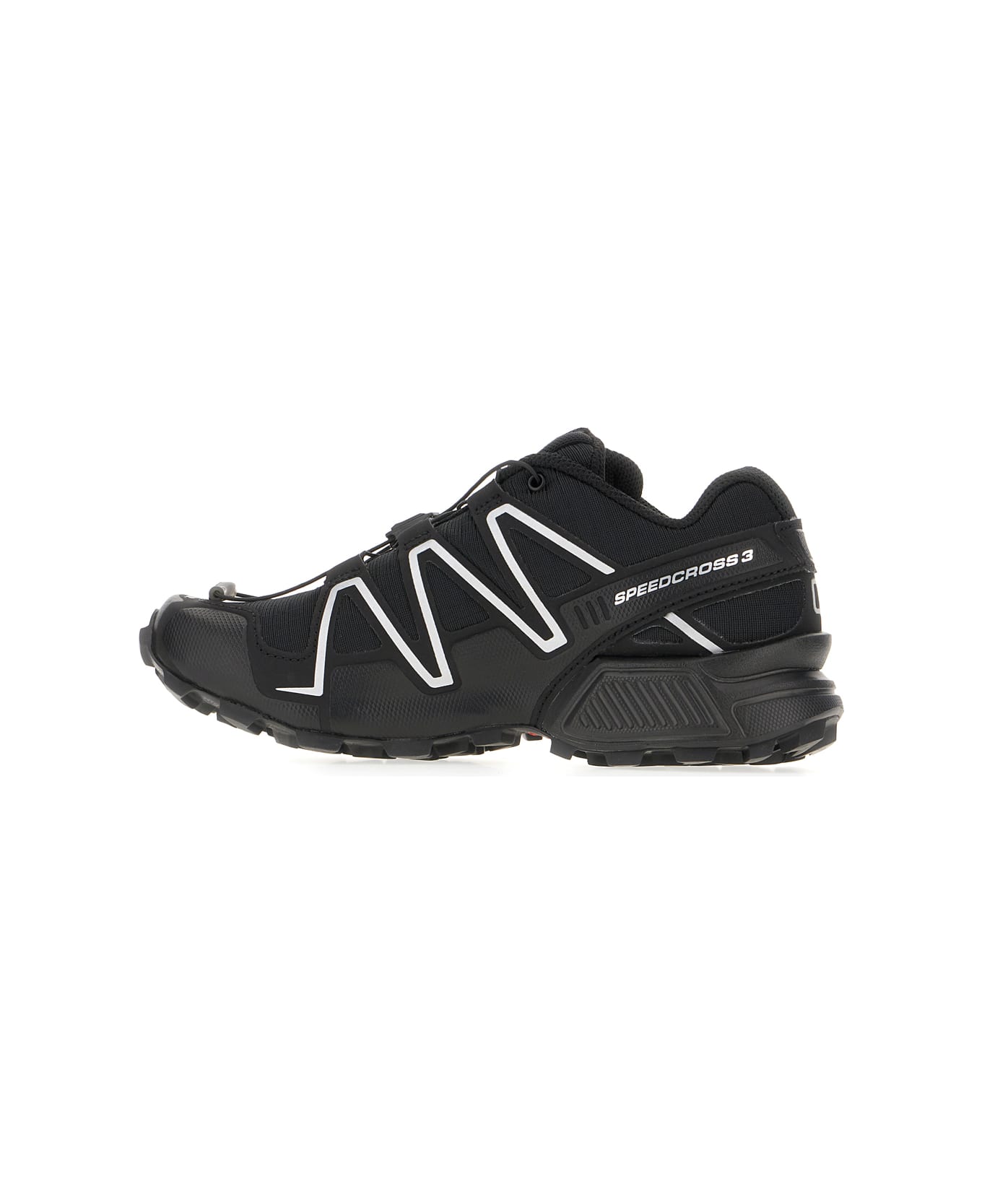 Salomon Black Fabric Speedcross 3 Sneakers - BLACK