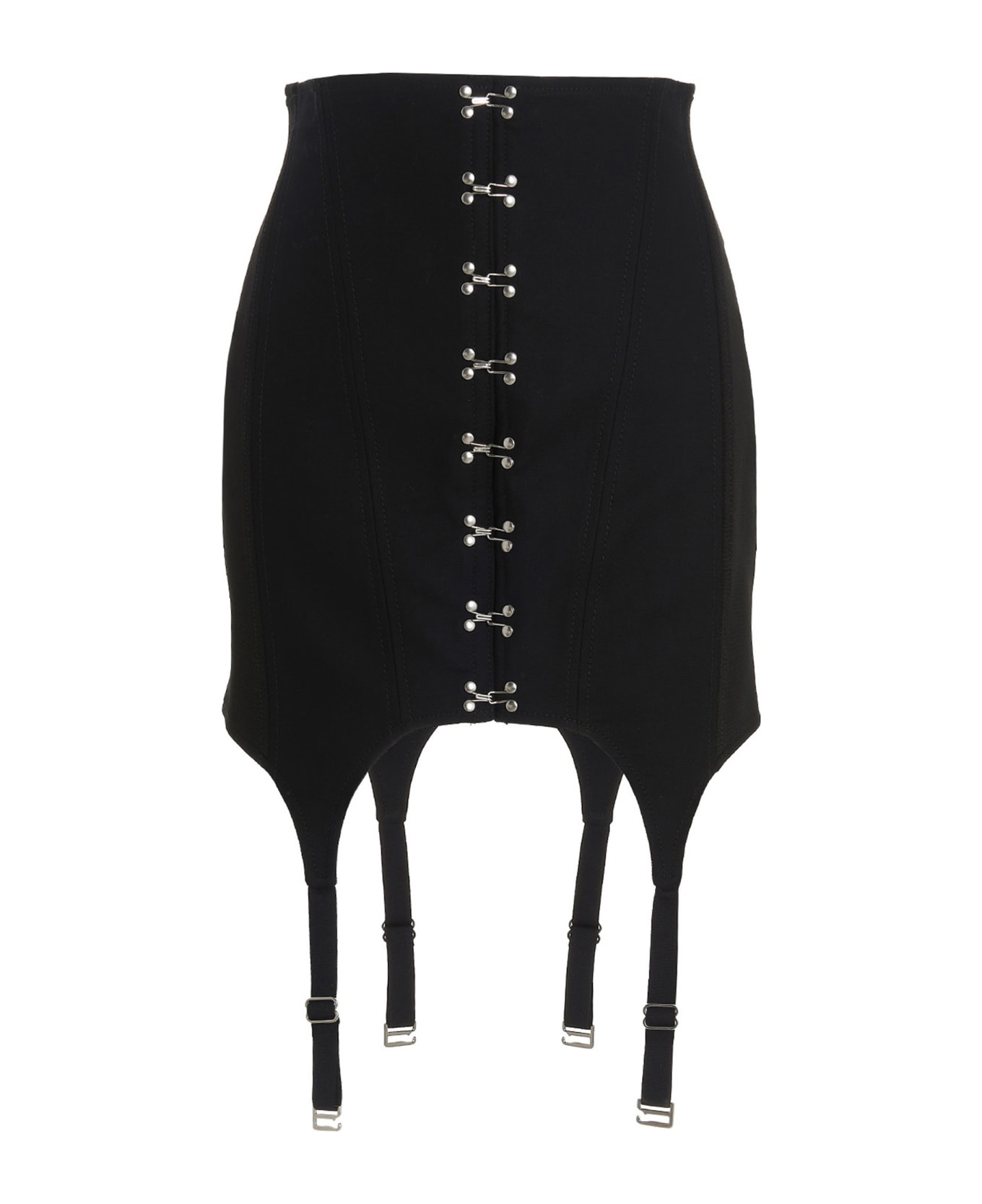 Dion Lee 'corset Carter Skirt - Black  