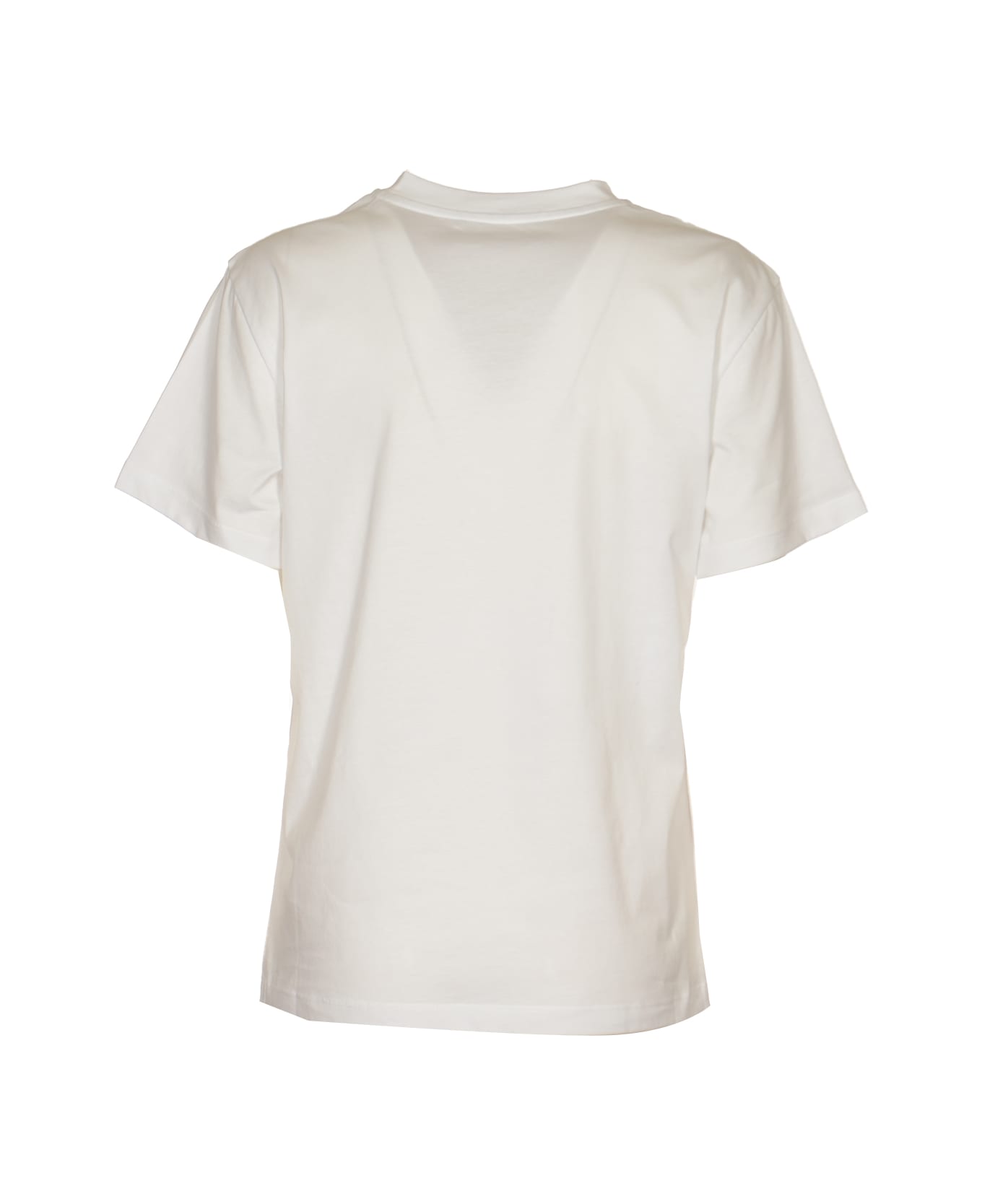 Alberta Ferretti Logo Printed T-shirt - FANTASIA BIANCO Tシャツ
