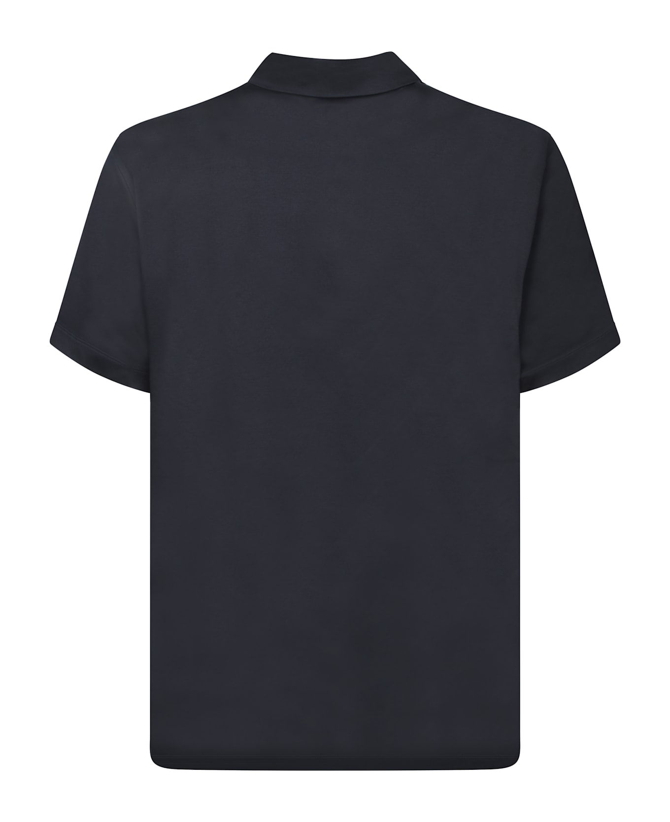 Paul Smith Blue Interlock Piquet Polo Shirt - Blue