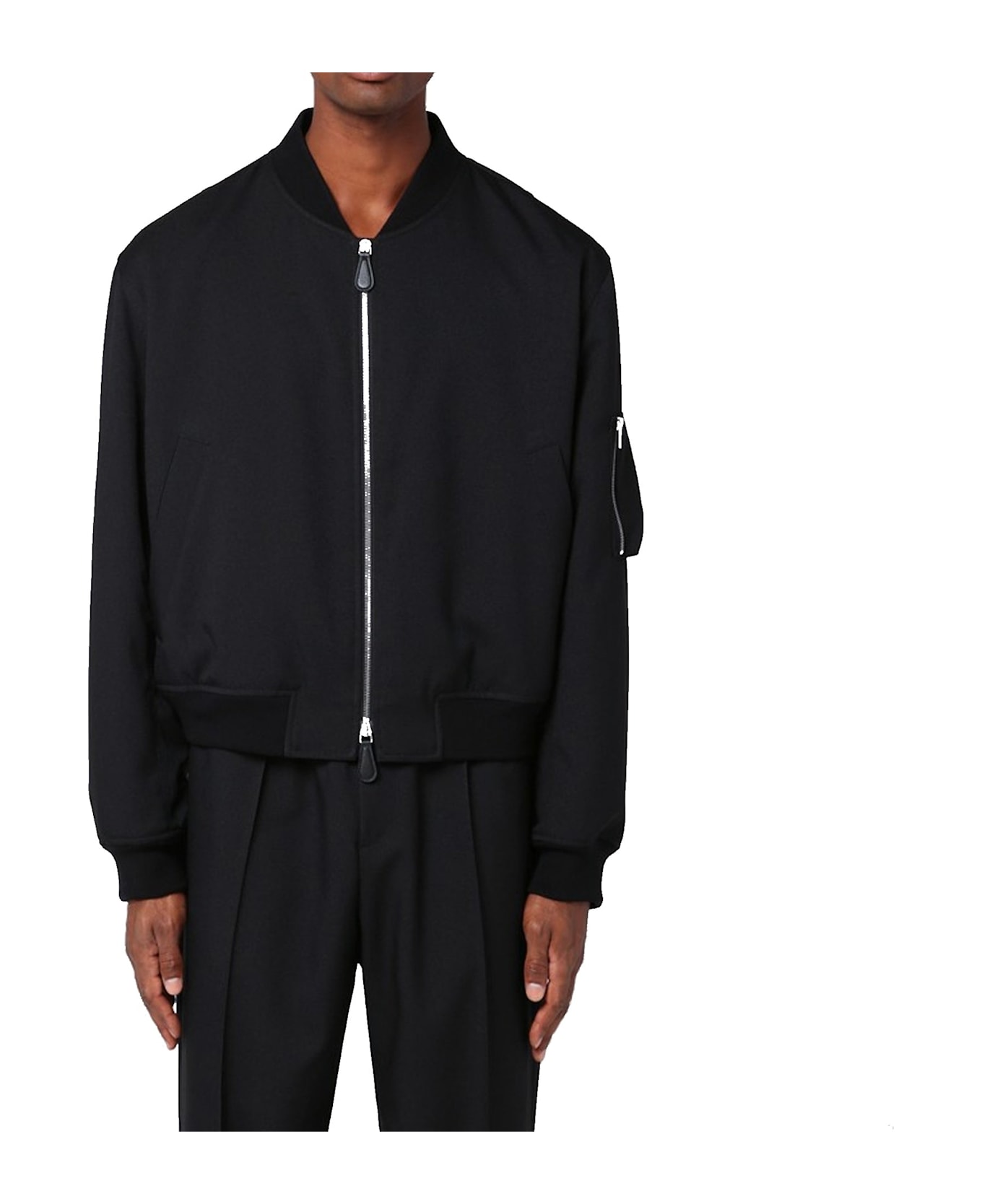 Jil Sander Bomber Jacket - Black