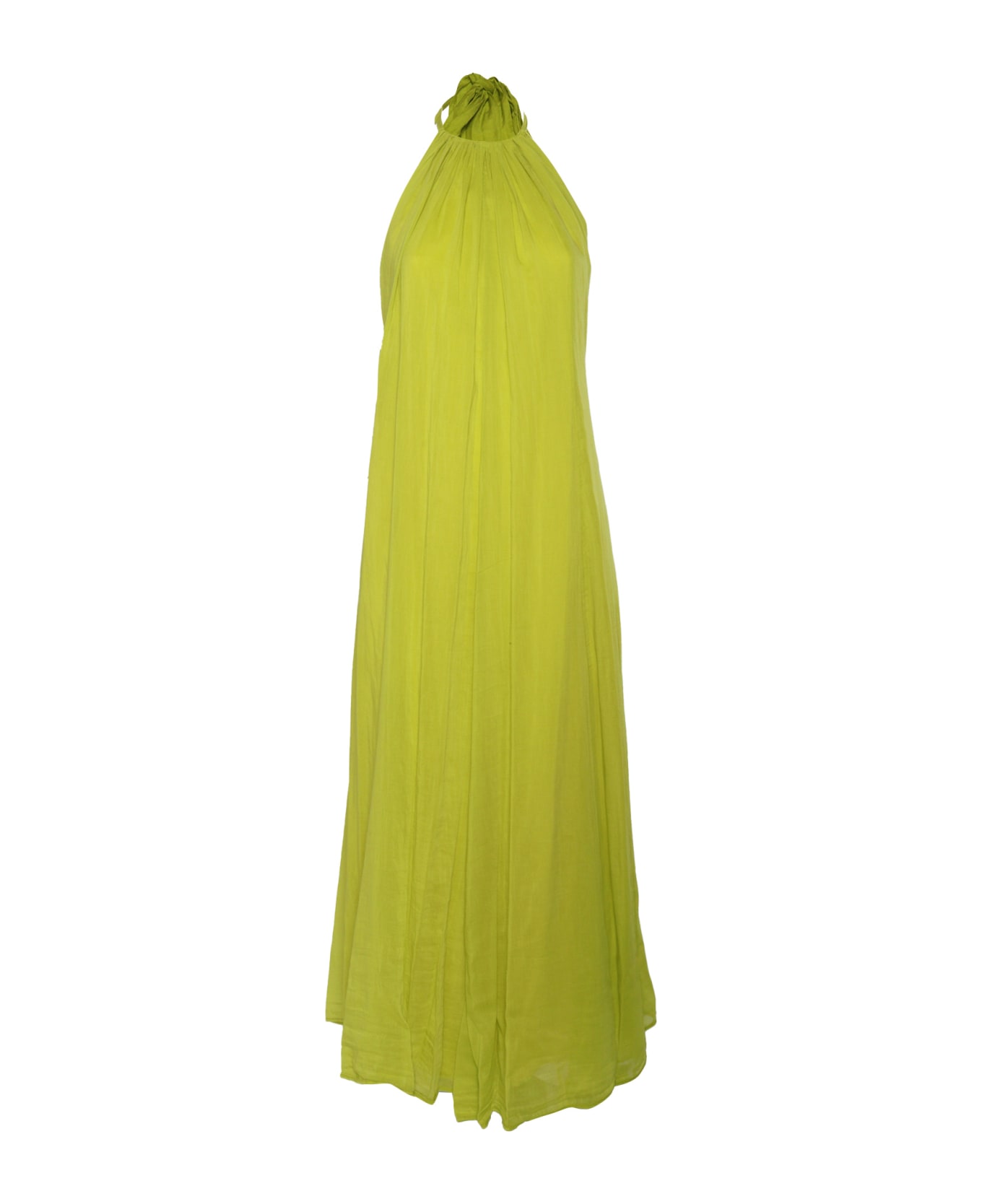 Forte_Forte Long Soft Summer Yellow Dress - YELLOW
