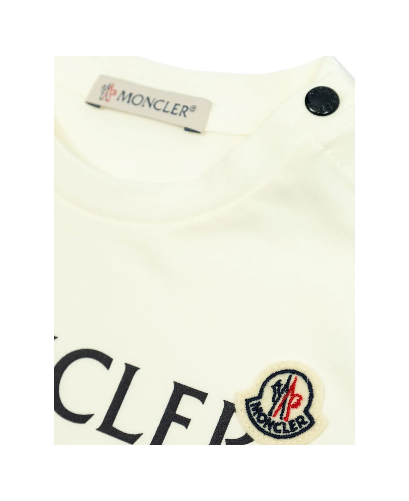 Moncler Short Sleeves T-shirt - White