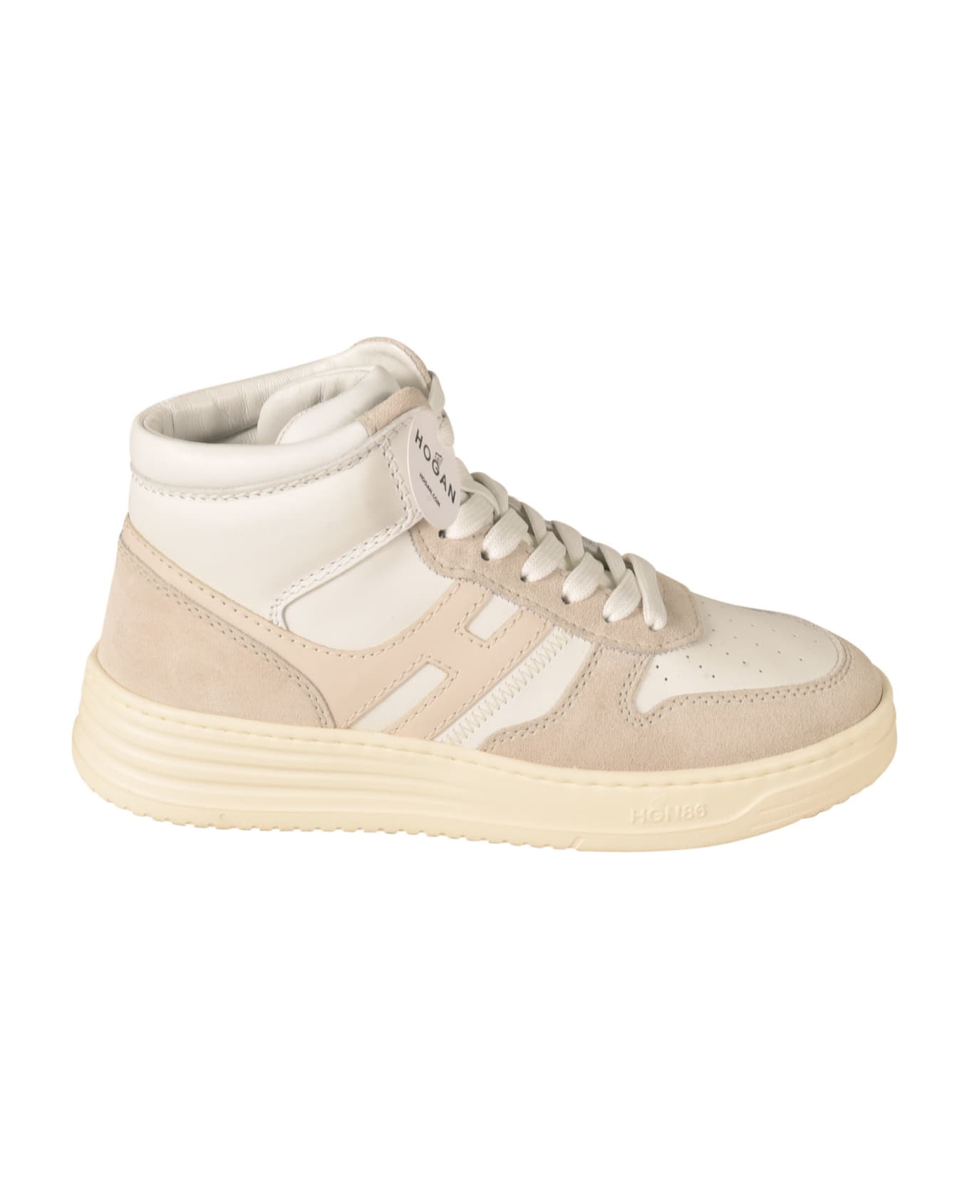 Hogan H630 Basket Sneakers - White