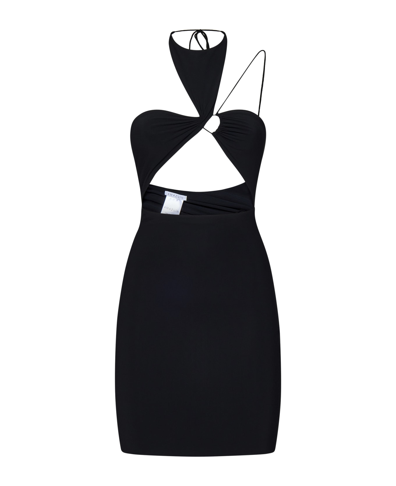 Amazuìn Kaya Mini Dress - Black ワンピース＆ドレス