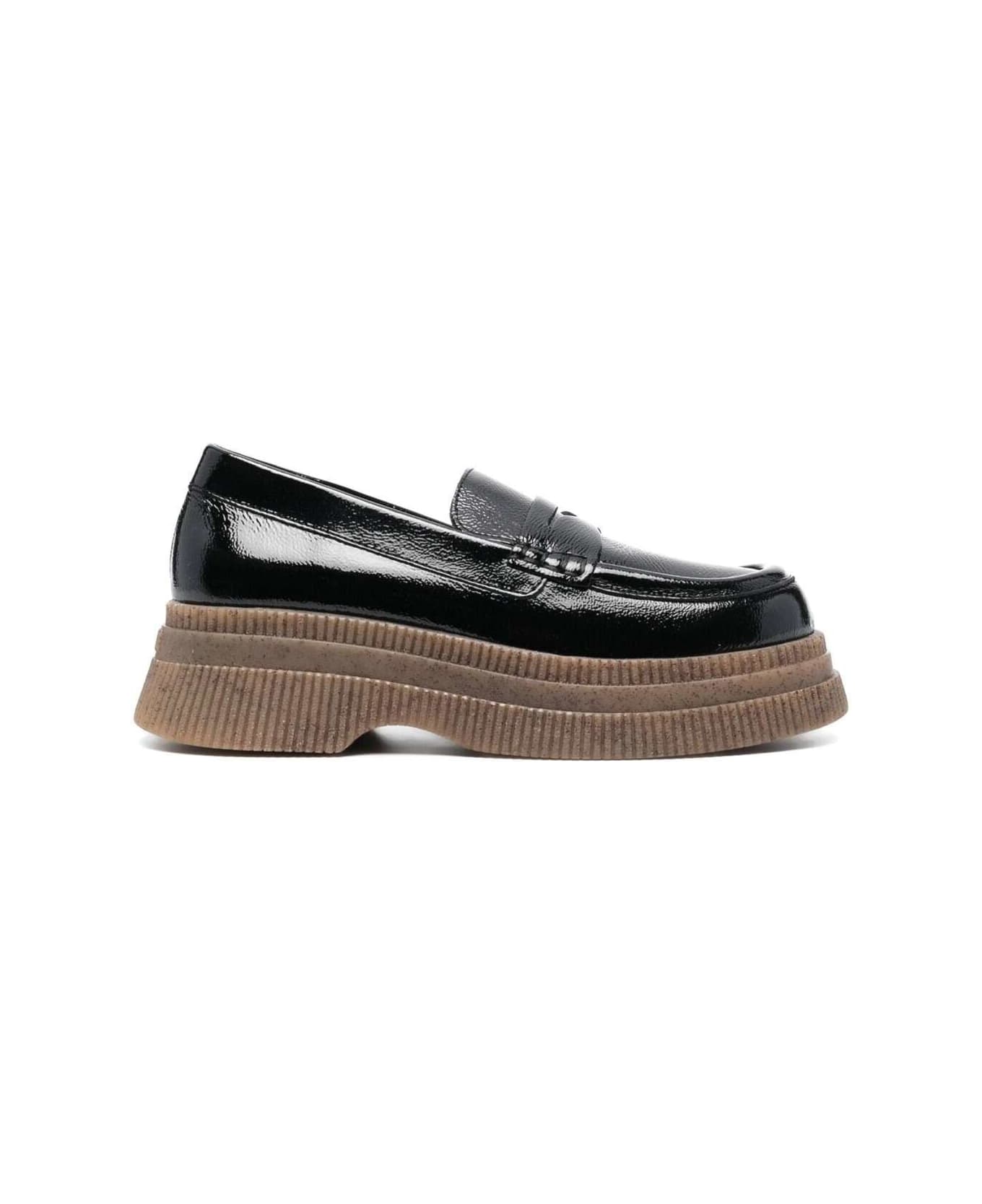 Ganni Creepers Wallaby Loafer - Black