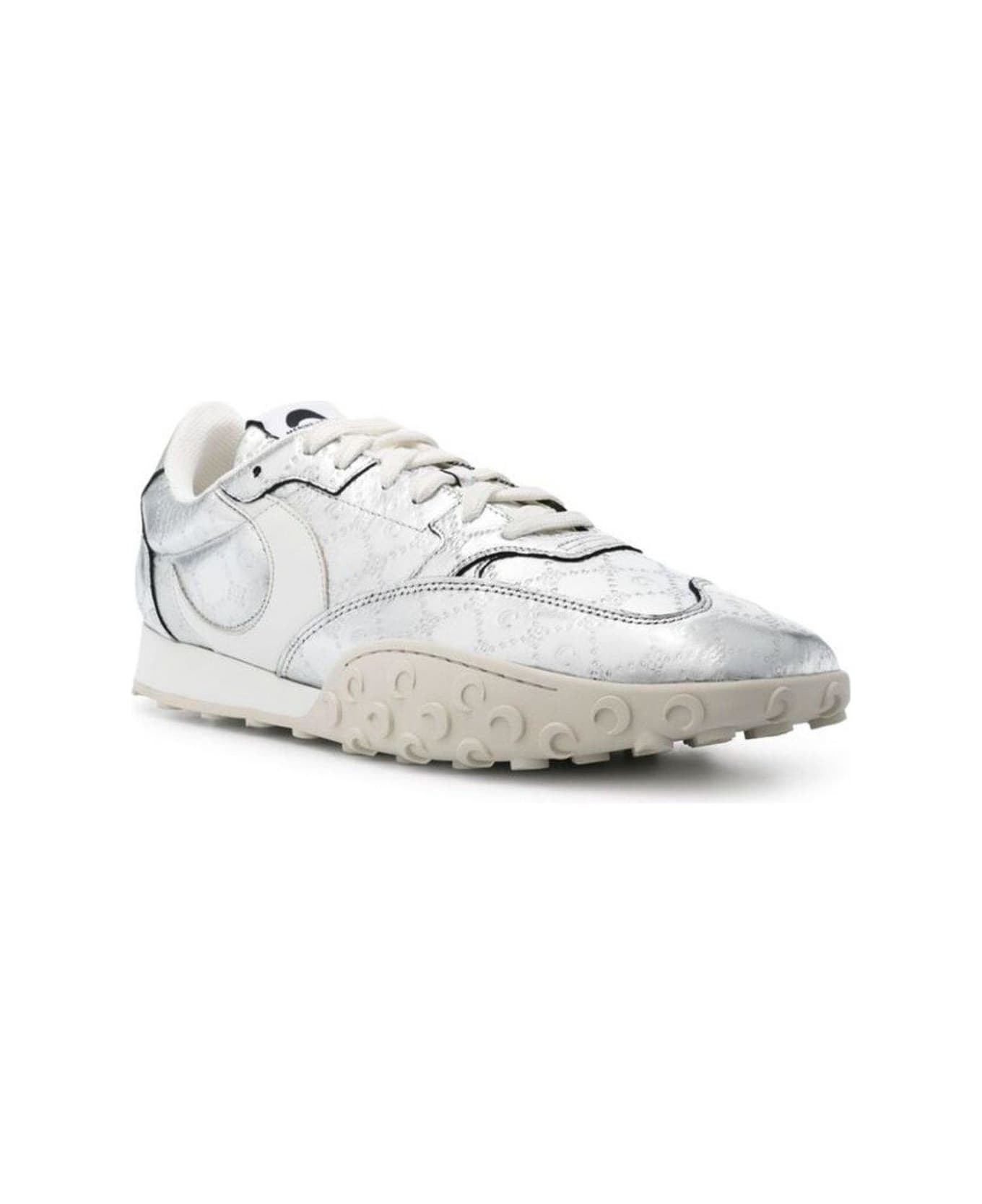 Marine Serre Lace-up Sneakers - SILVER スニーカー