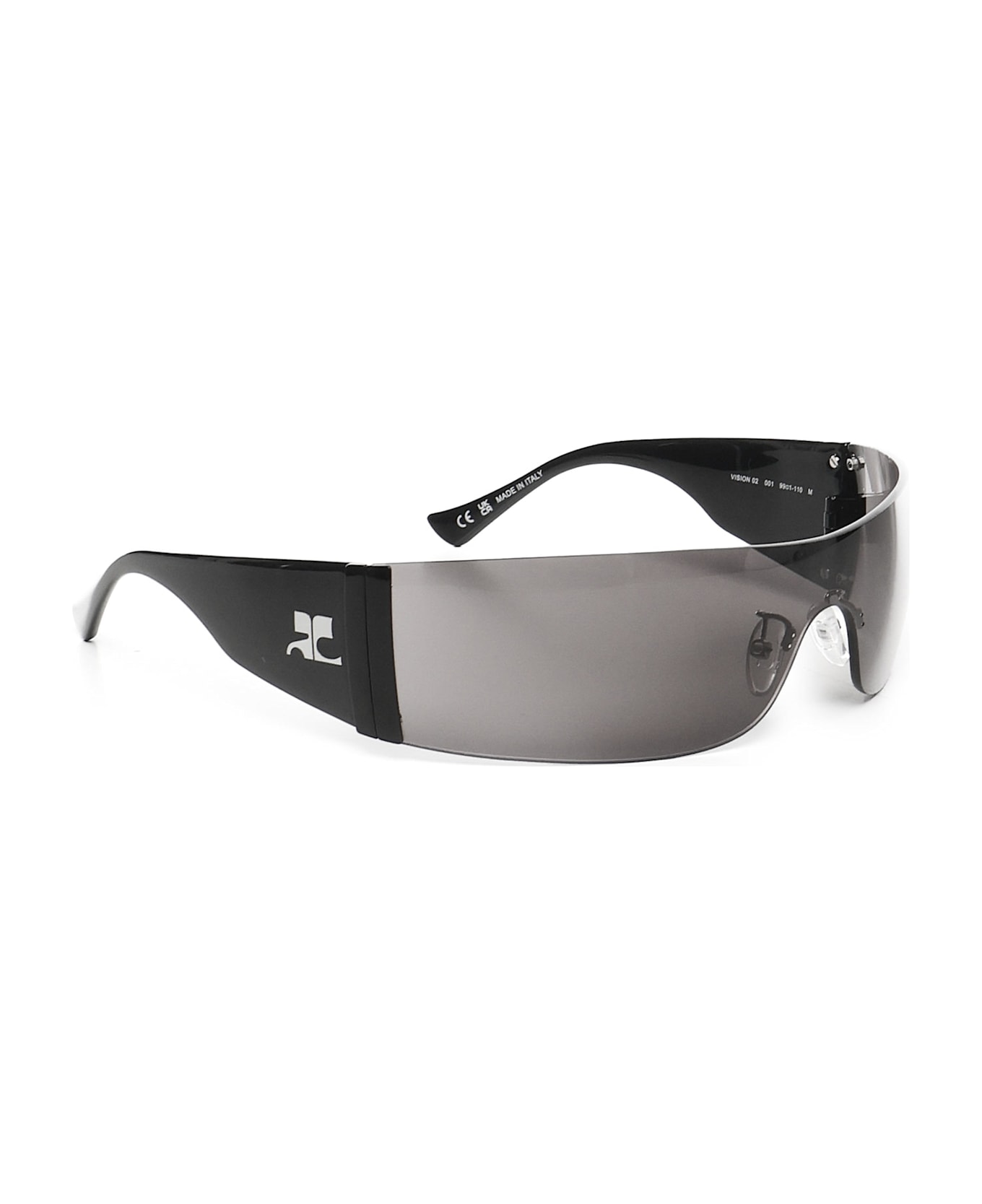 Courrèges Vision 02 Sunglasses - Black