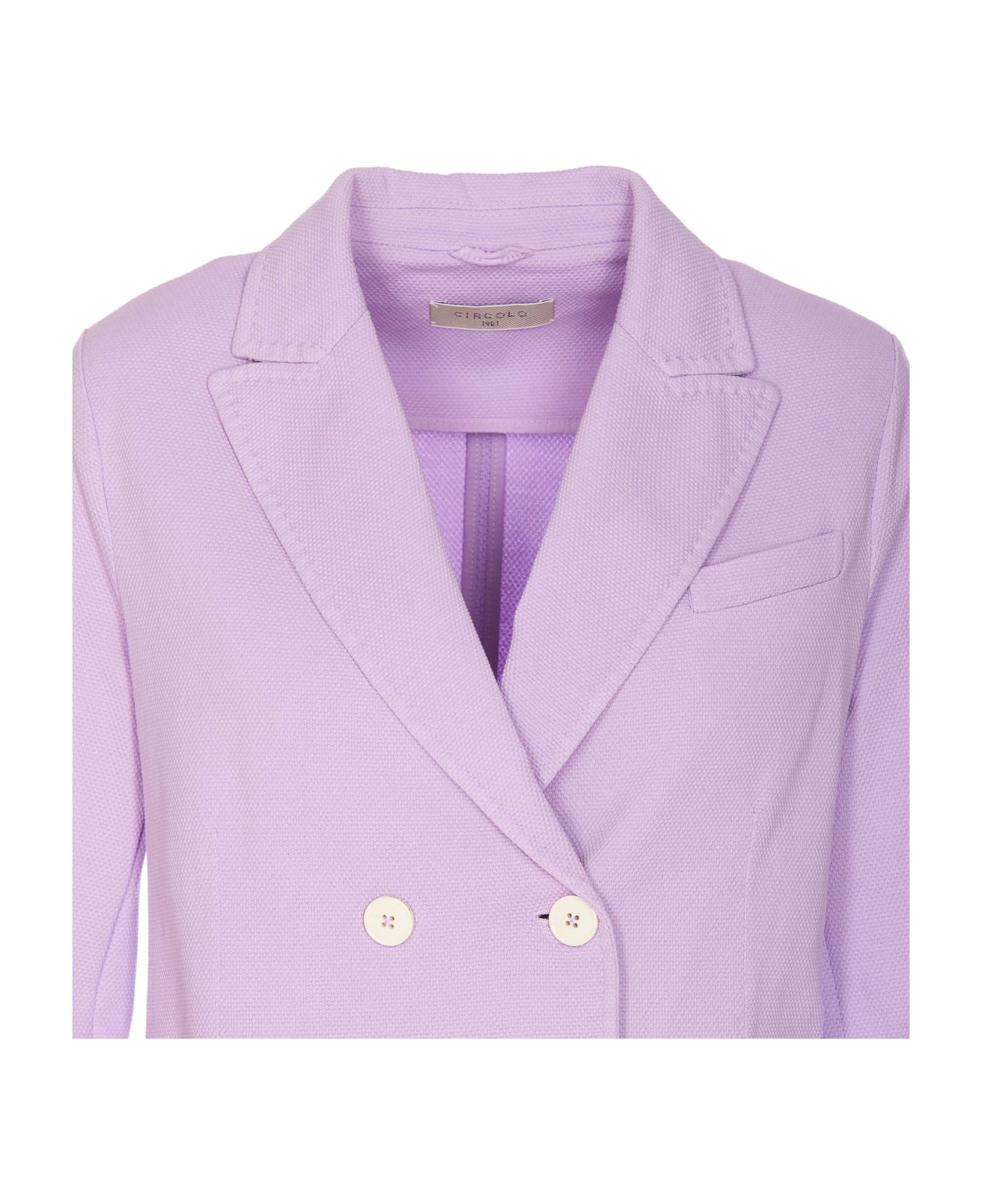Circolo 1901 Oxford Jacket - Purple ブレザー