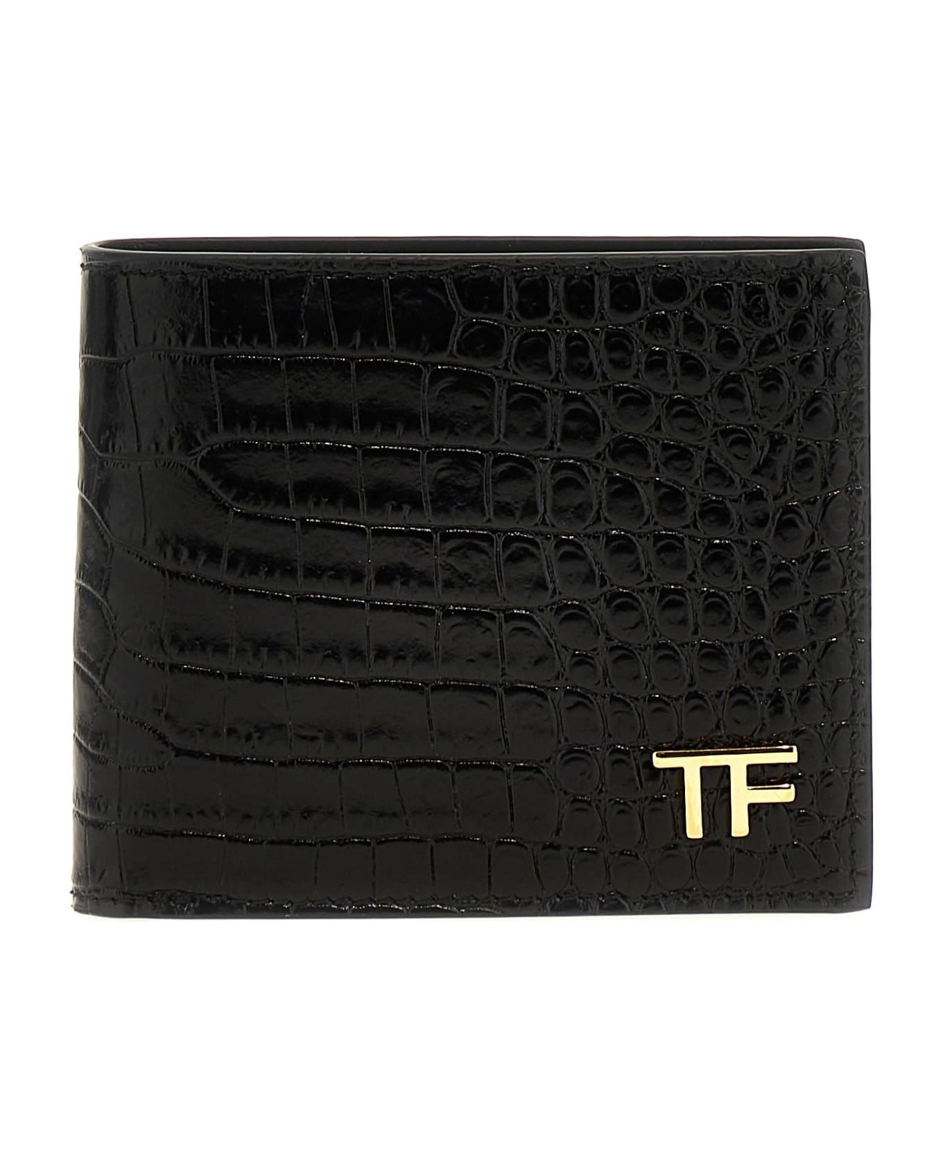 Tom Ford Logo Wallet - Black  