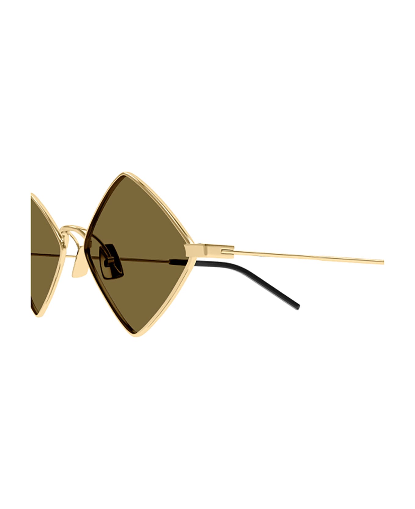 Saint Laurent Eyewear SL 302 LISA Sunglasses - Gold Gold Brown