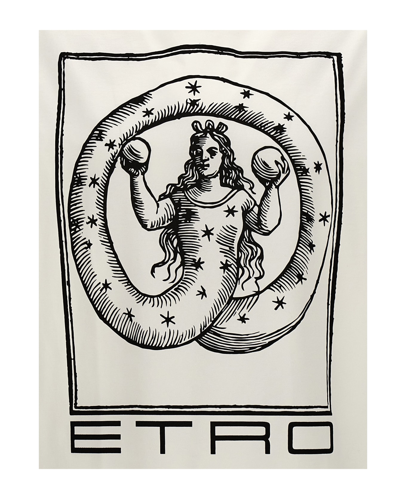 Etro Logo Print T-shirt - MultiColour