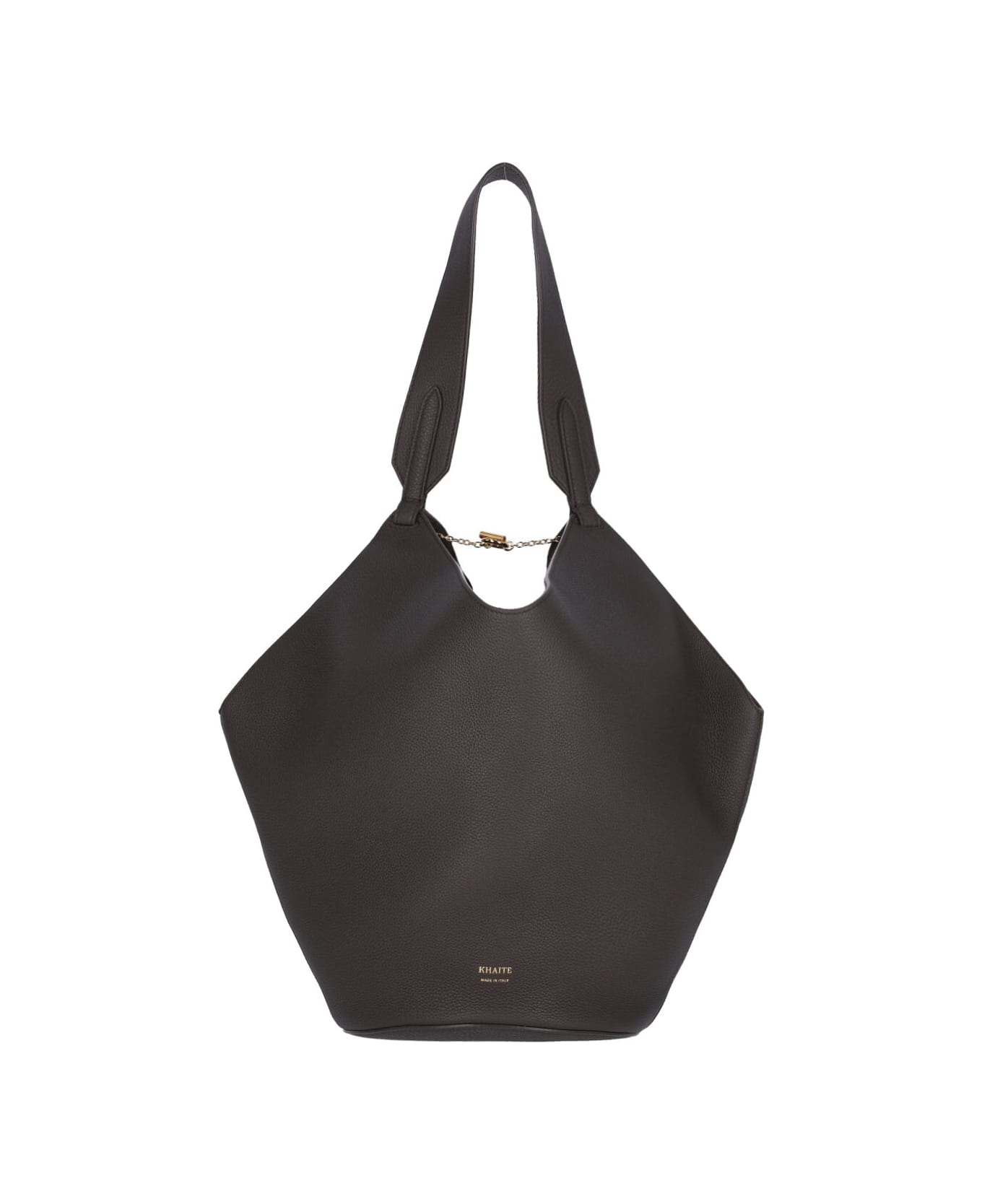 Khaite 
lotus
 Small Tote Bag - Brown