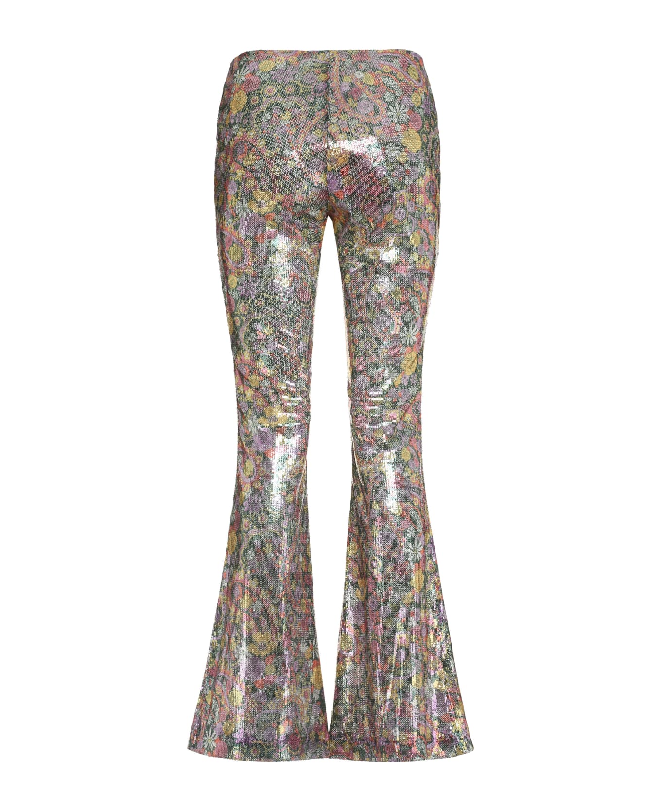 La DoubleJ Sequined Trousers - Multicolor
