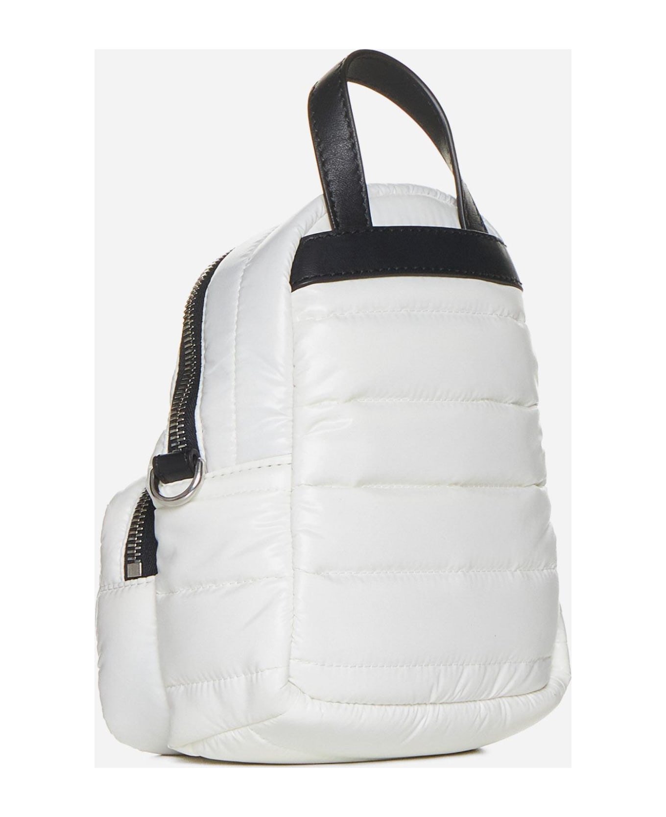 Moncler Kilia Nylon Small Crossbody Backpack Bag - Beige バックパック