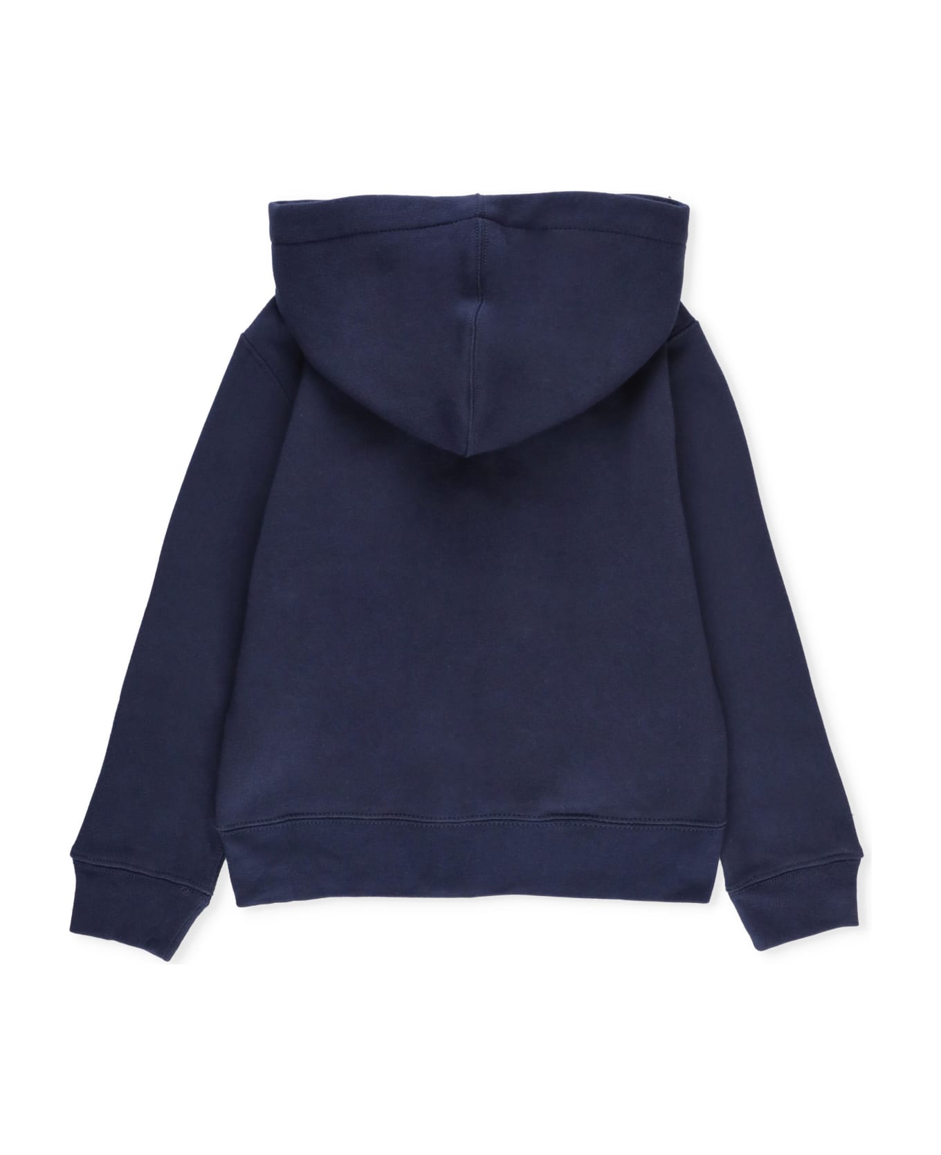 Ralph Lauren Hoodie With Embroidered Pony - Blue