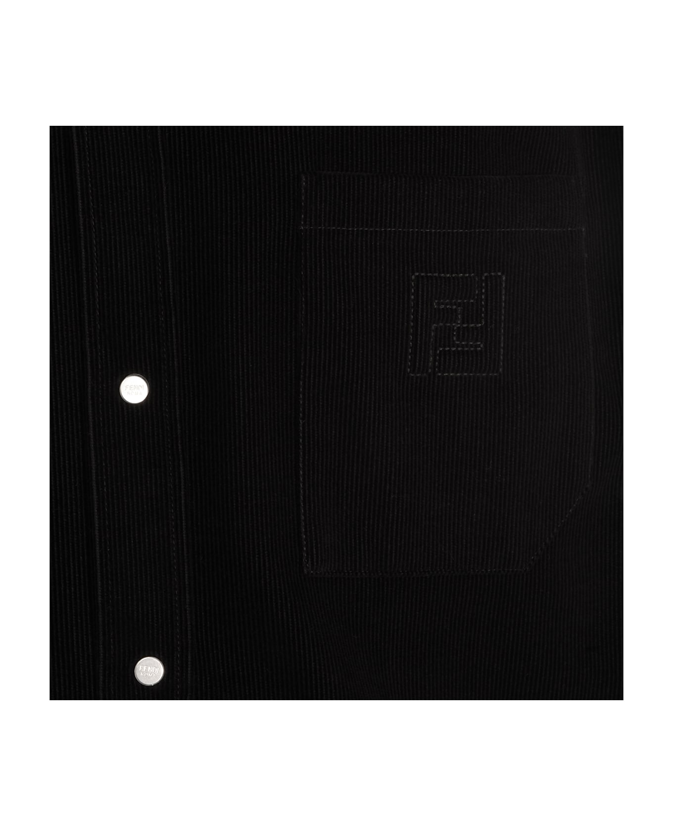 Fendi Black Cotton Shirt - Black