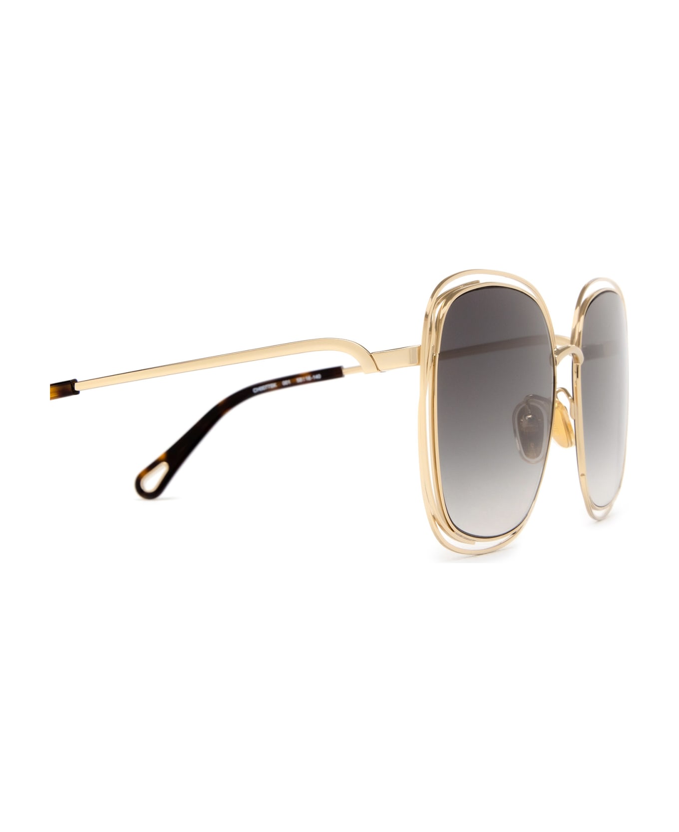 Chloé Eyewear Ch0077sk Gold Sunglasses - Gold