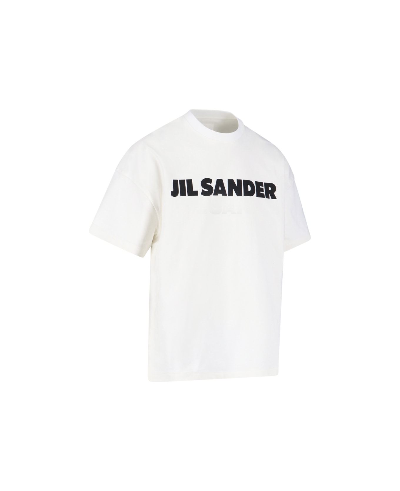 Jil Sander Logo Cotton T-shirt - White