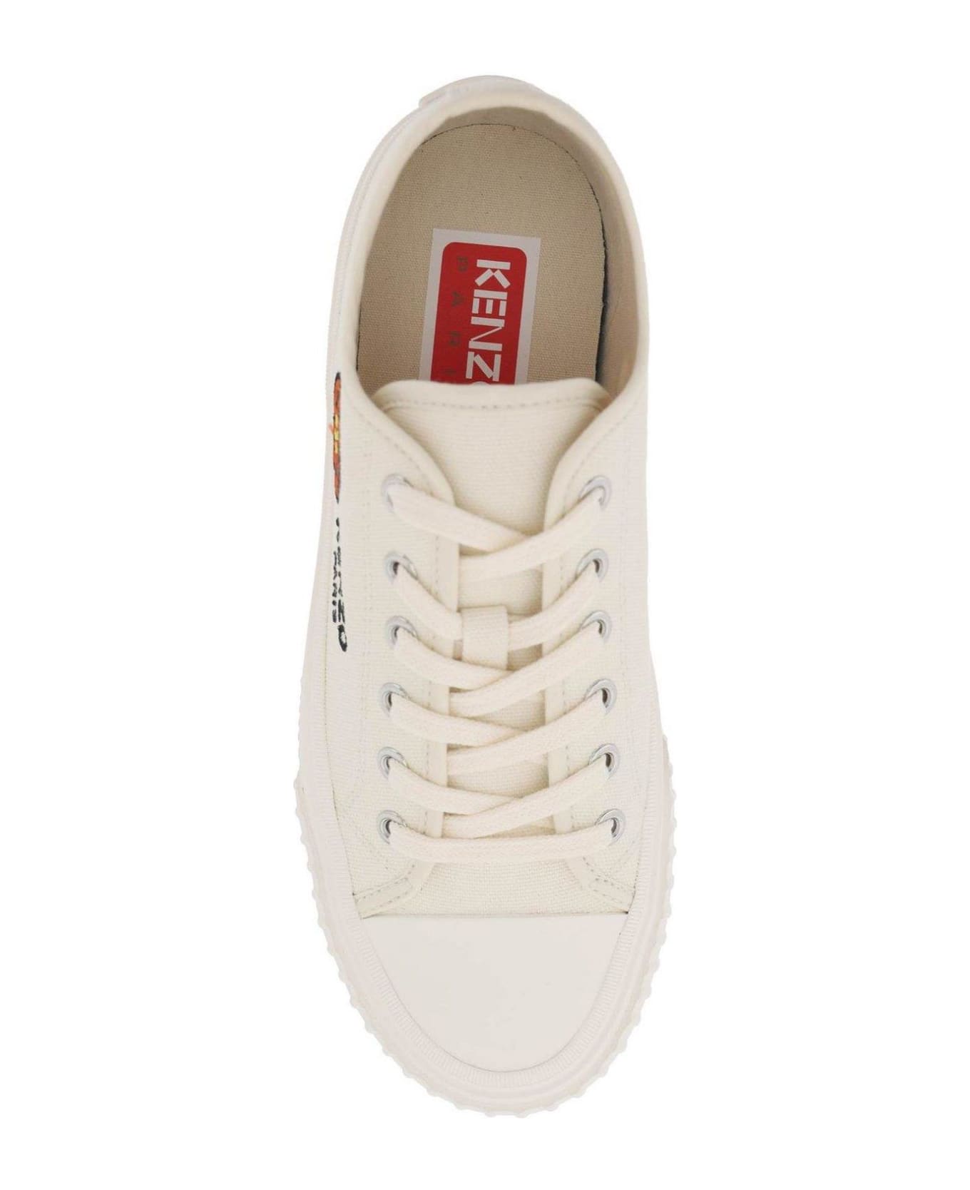 Kenzo School Low-top Sneakers - White