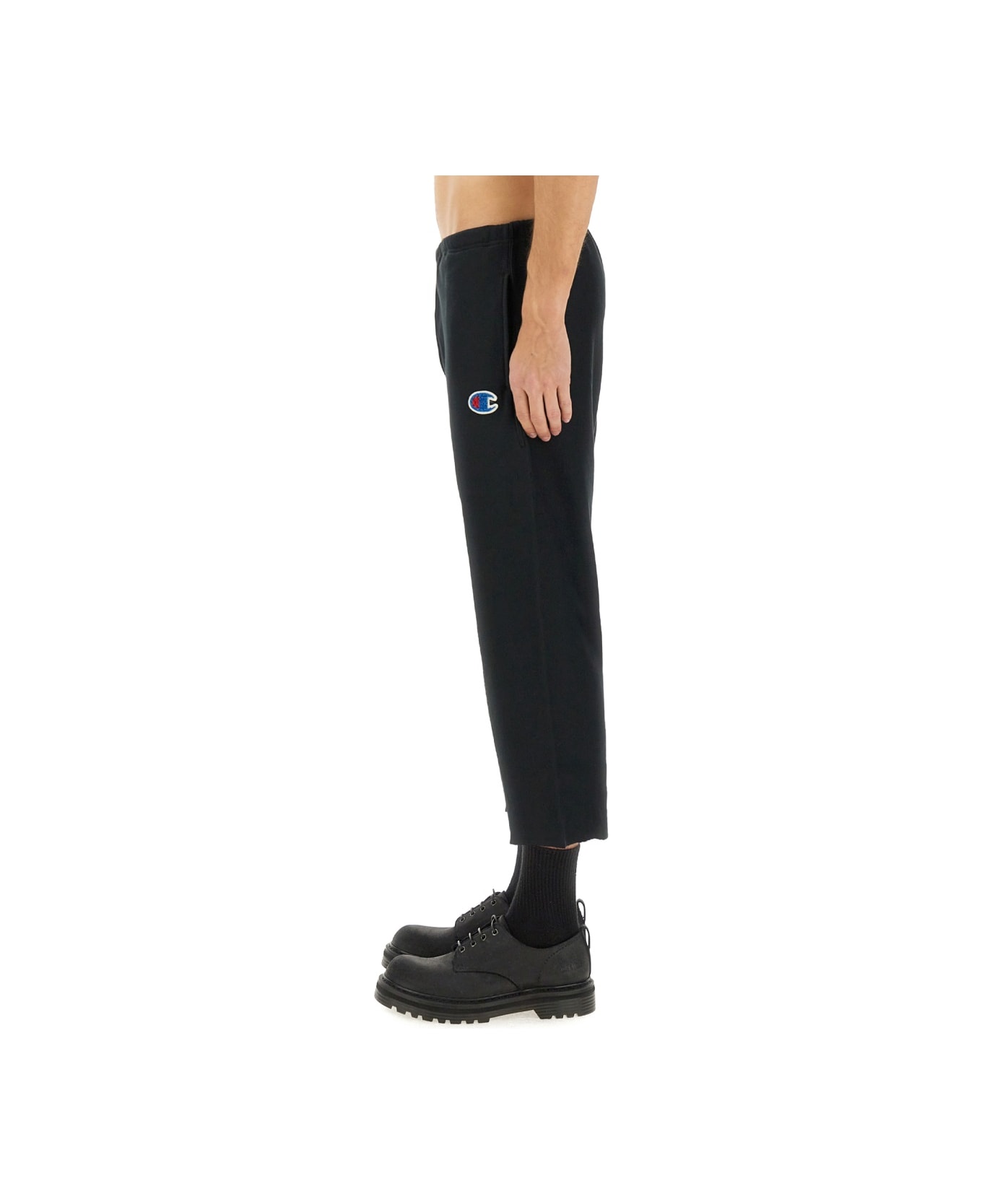 Undercover Jun Takahashi Champion X Undercover Cropped Pants - BLACK