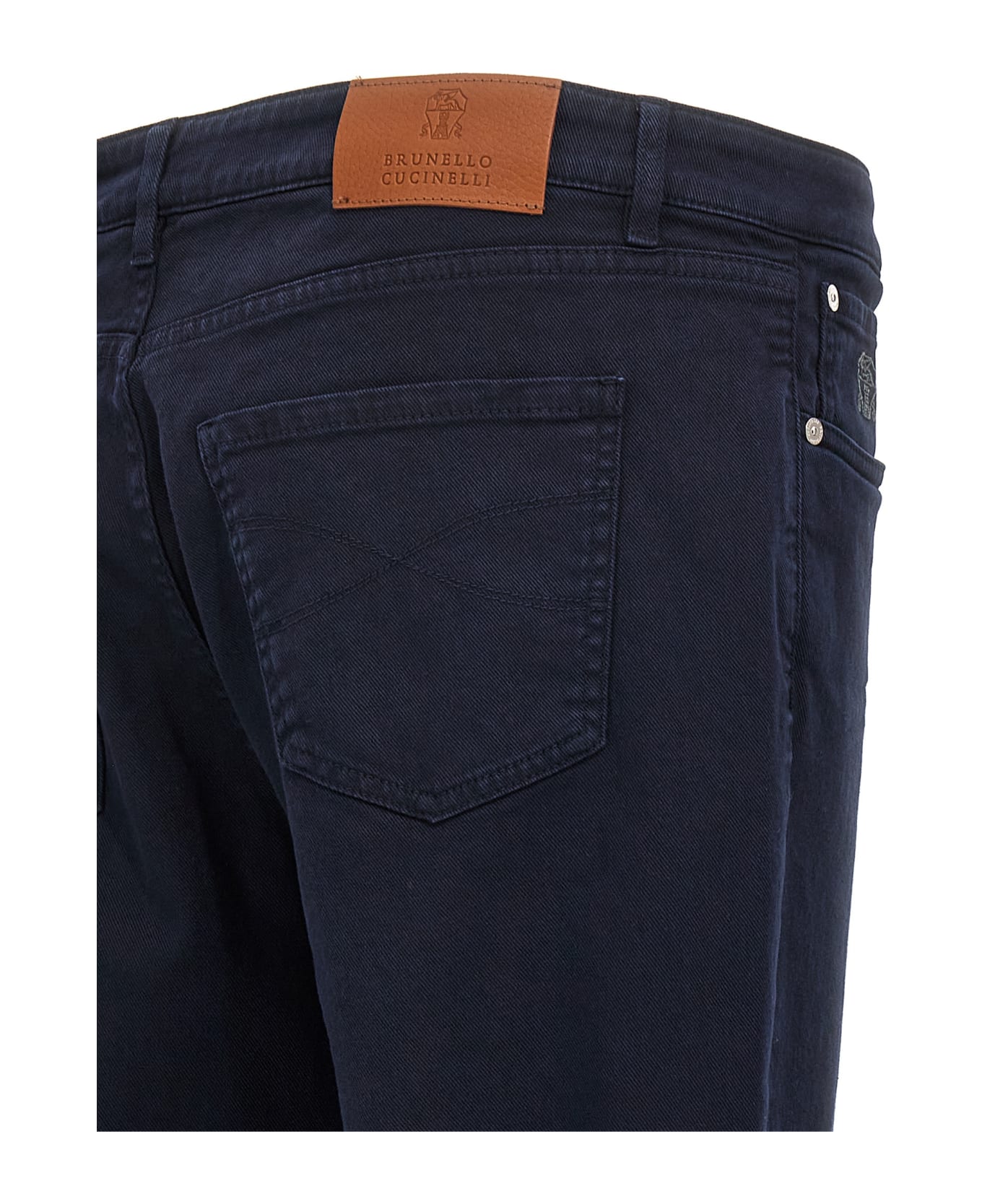 Brunello Cucinelli Traditional Fit Denim - Blue