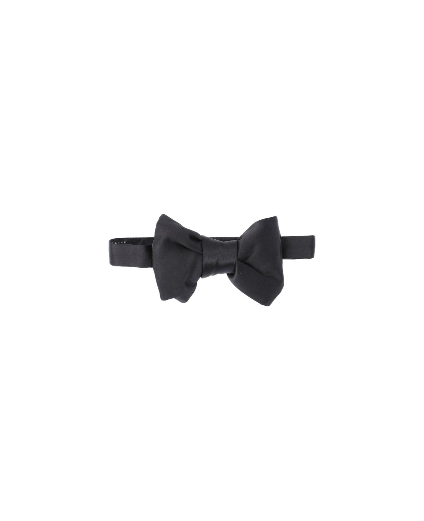 Tom Ford Silk Bow Tie - BLACK
