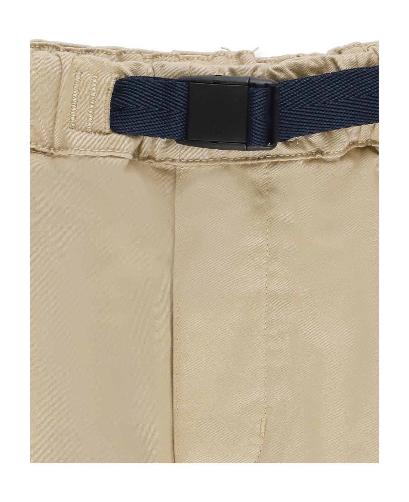 Woolrich Cotton Cargo Bermuda Shorts - Beige