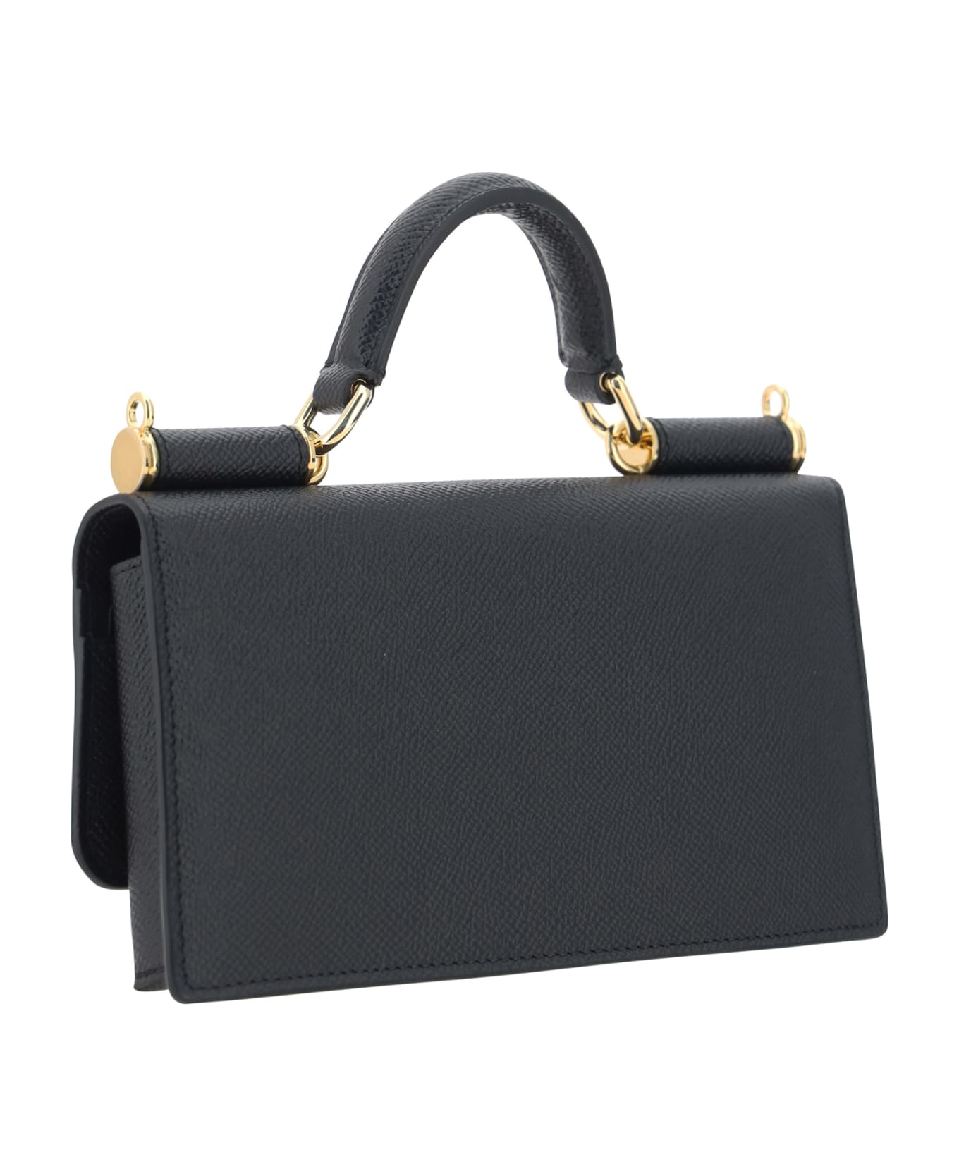 Dolce 
Gabbana Micro Sicily Shoulder Bag - Black