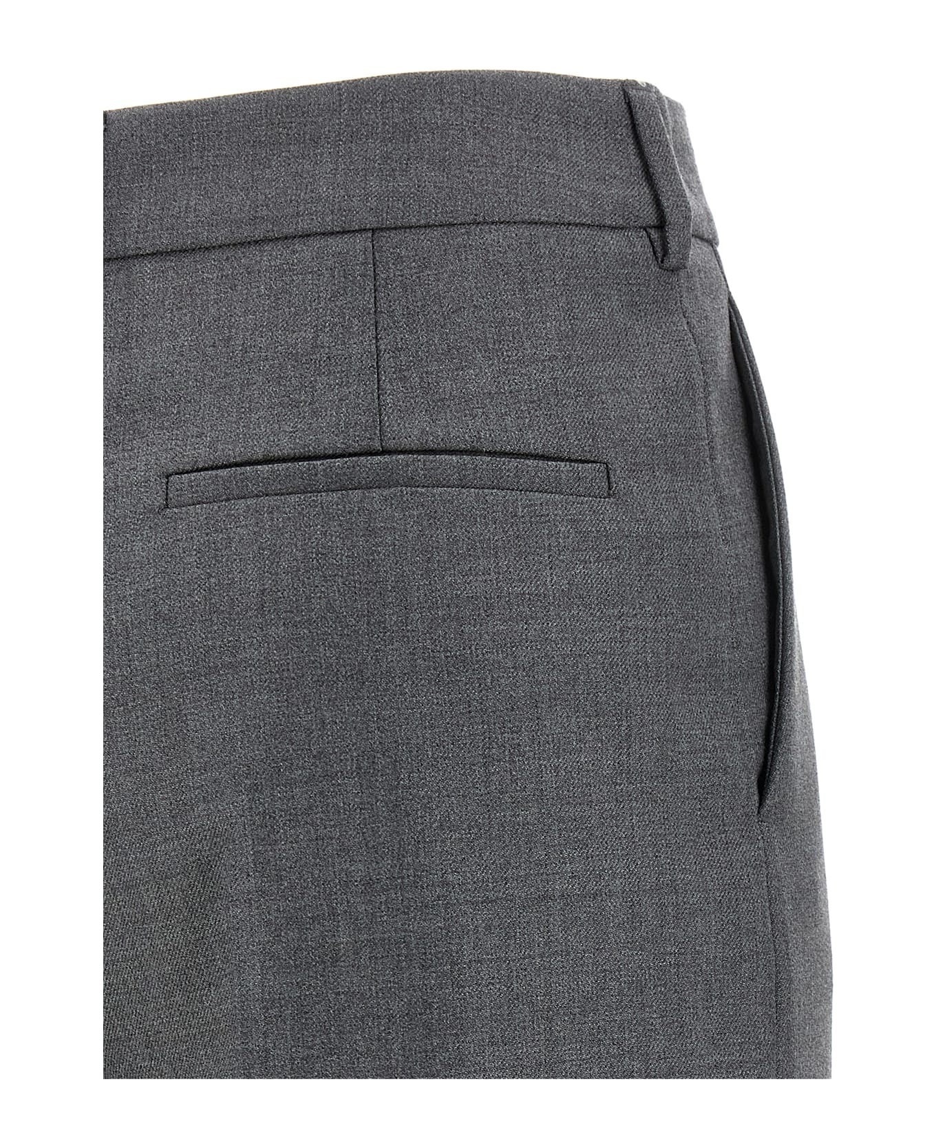 Valentino Garavani Wool Pants - Gray