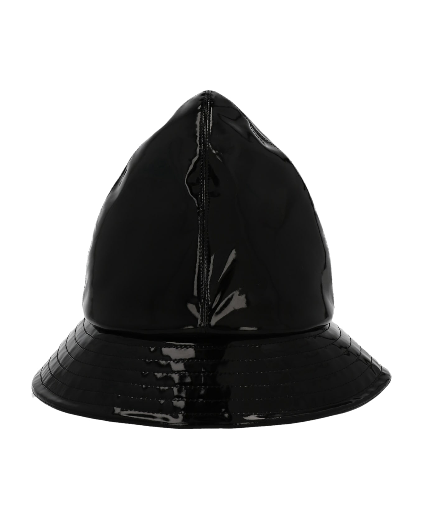 Raf Simons Patent Bucket Hat - Black   帽子