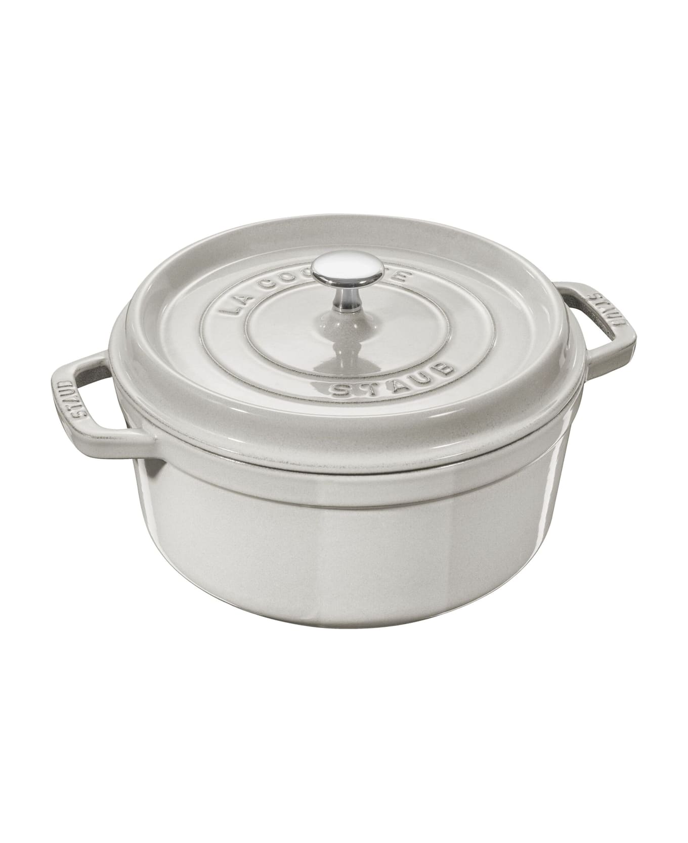 Staub Casseruola Tonda 24 Cm - Bianco