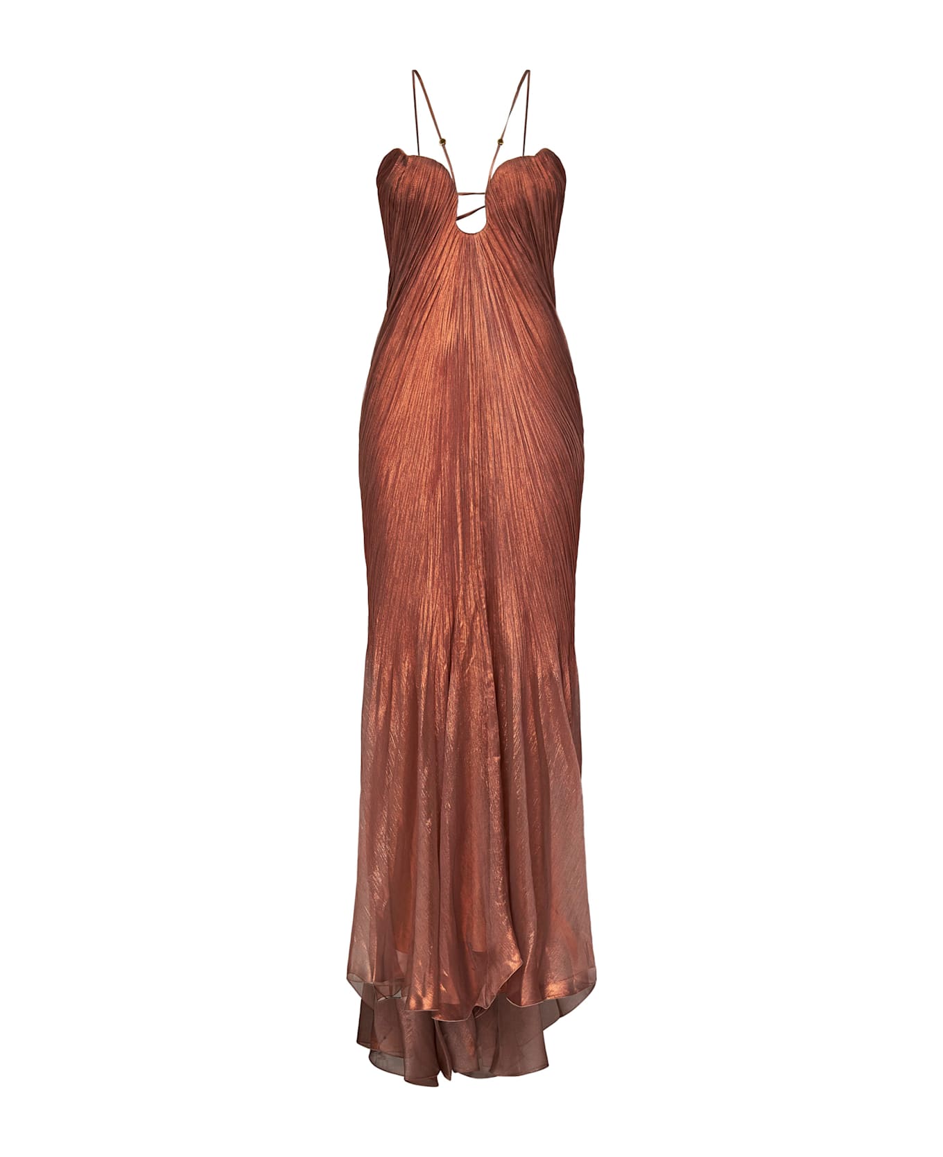 Maria Lucia Hohan Raisa Long Dress - Brown