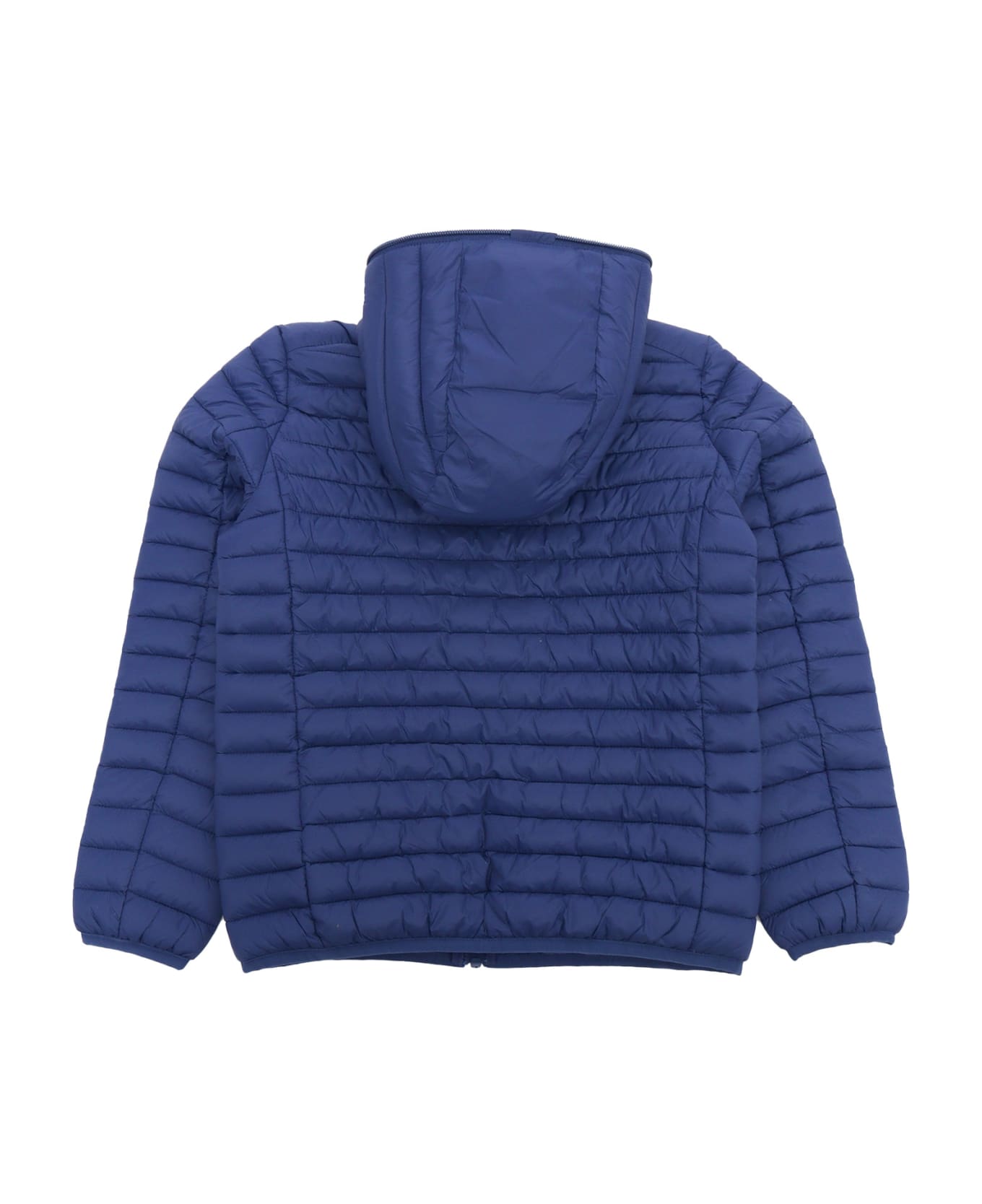 Save the Duck Child's Hooded Down Jacket - BLUE